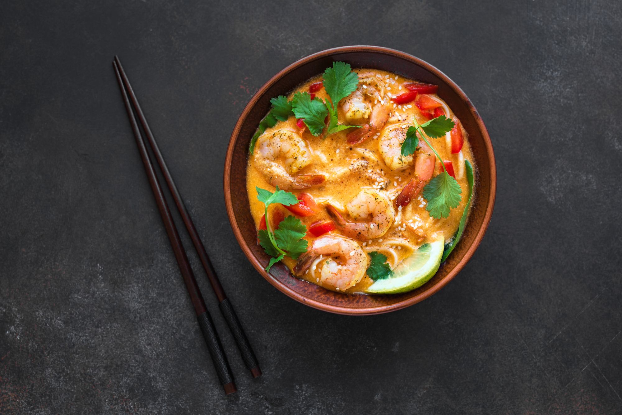 Simple Prawn Laksa