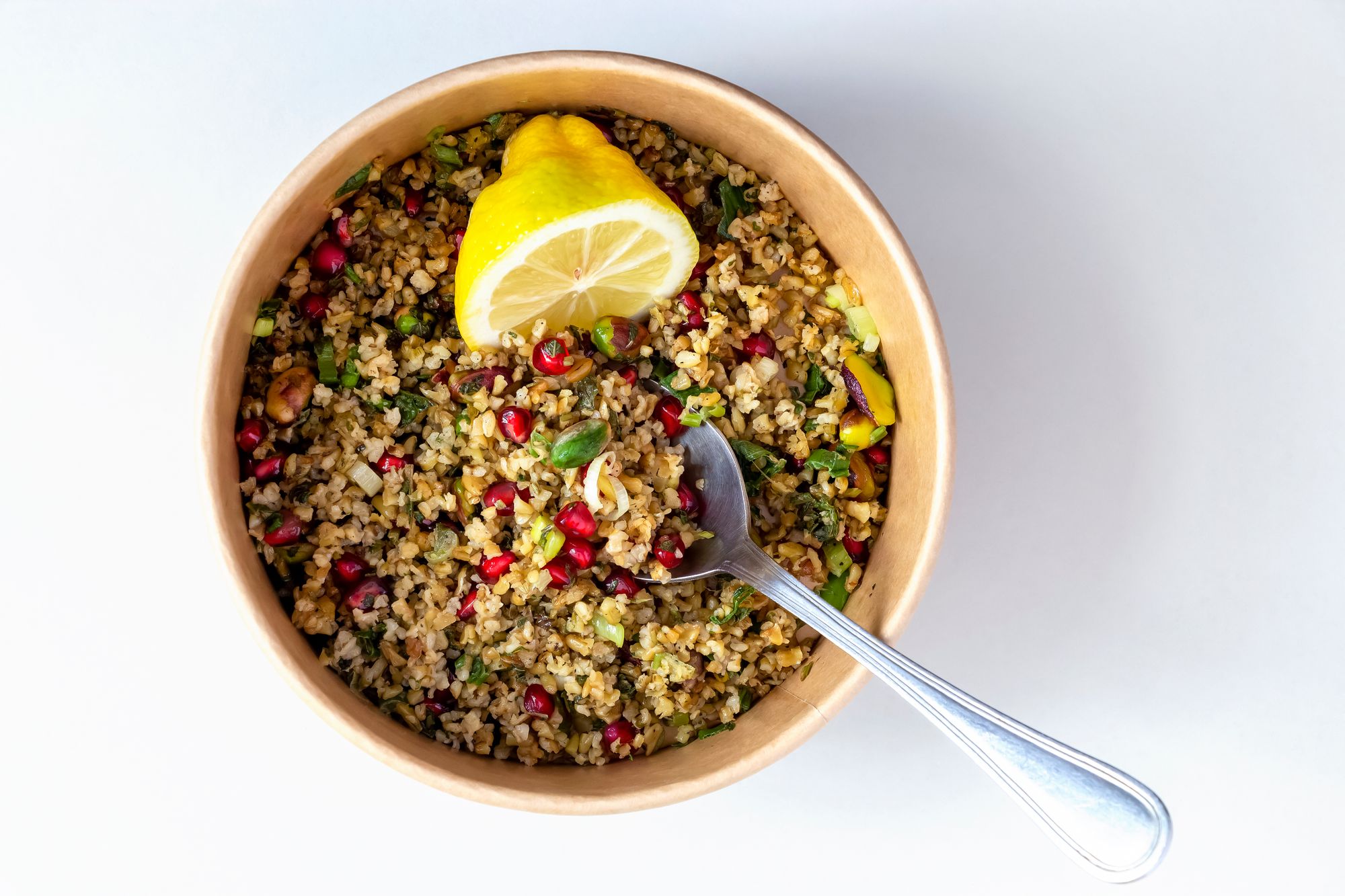 Quick Freekeh Salad