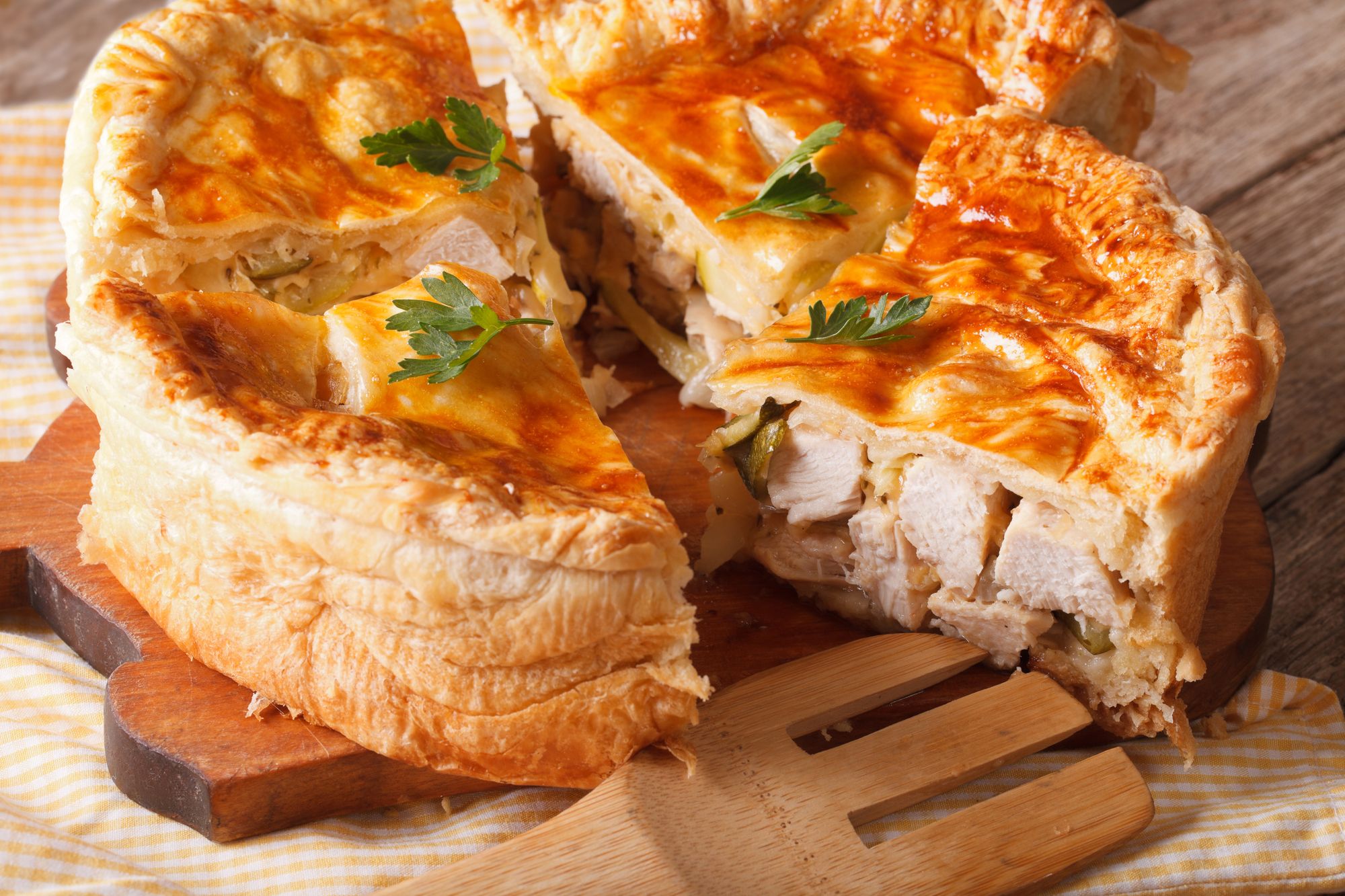 Easy Chicken and Mushroom Pie