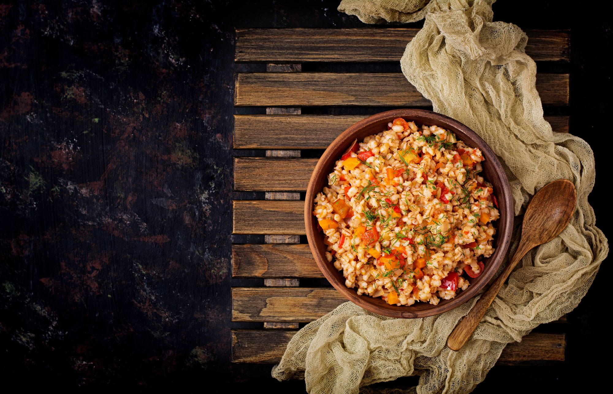 Tomato, Fennel, and Barley Stew