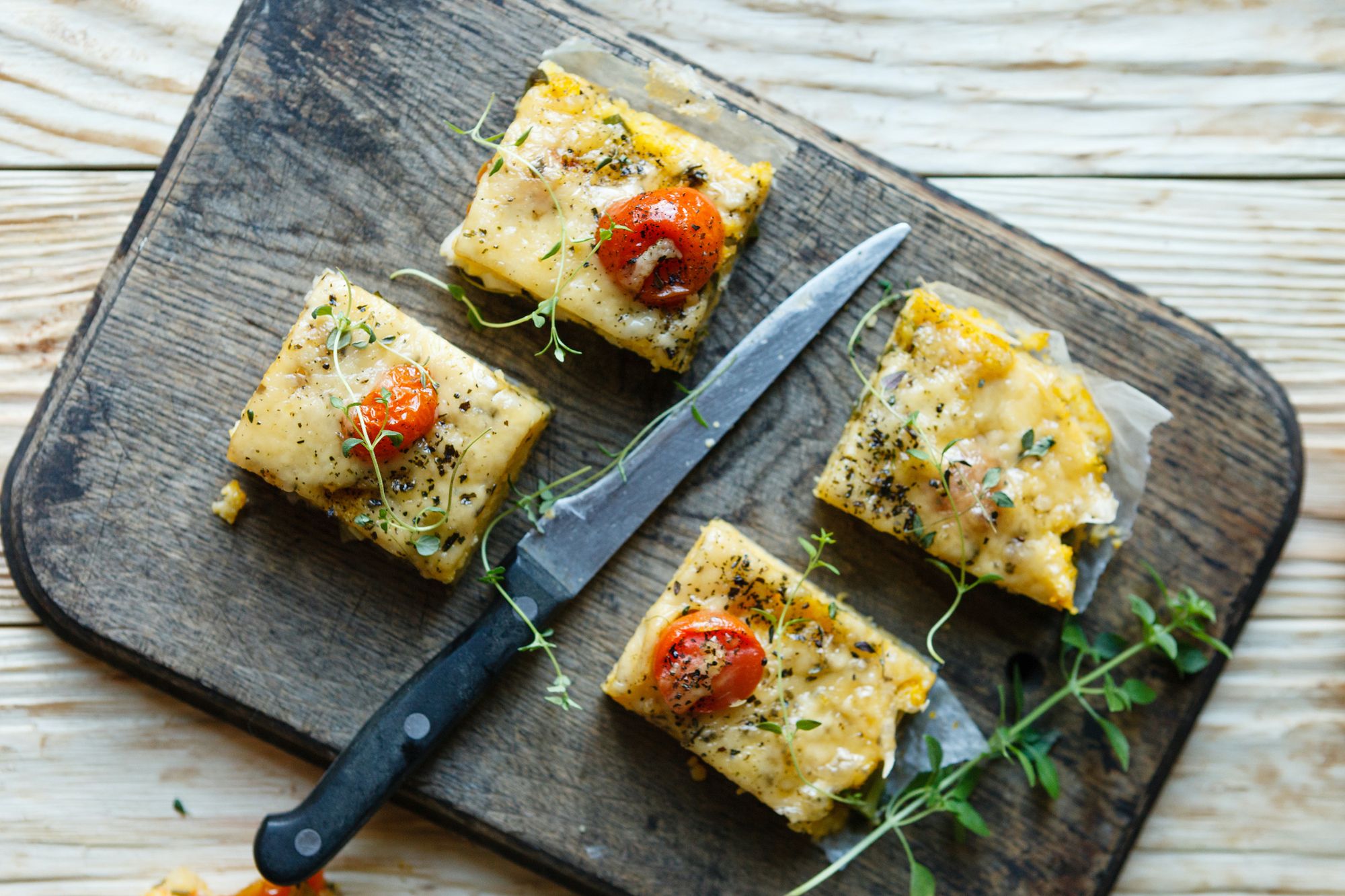 Squash and Feta Frittata
