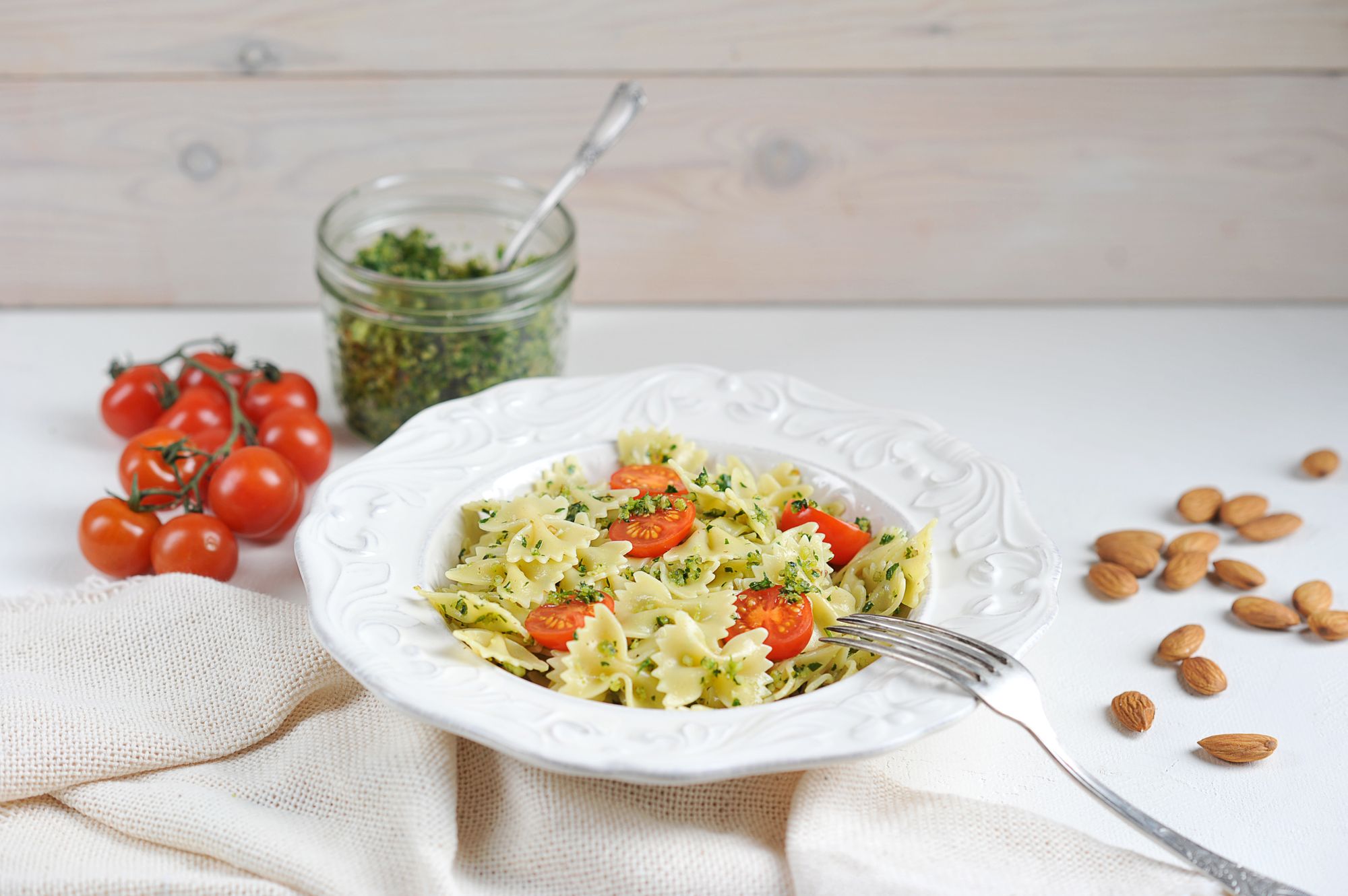 Aglio e Olio with Toasted Almonds