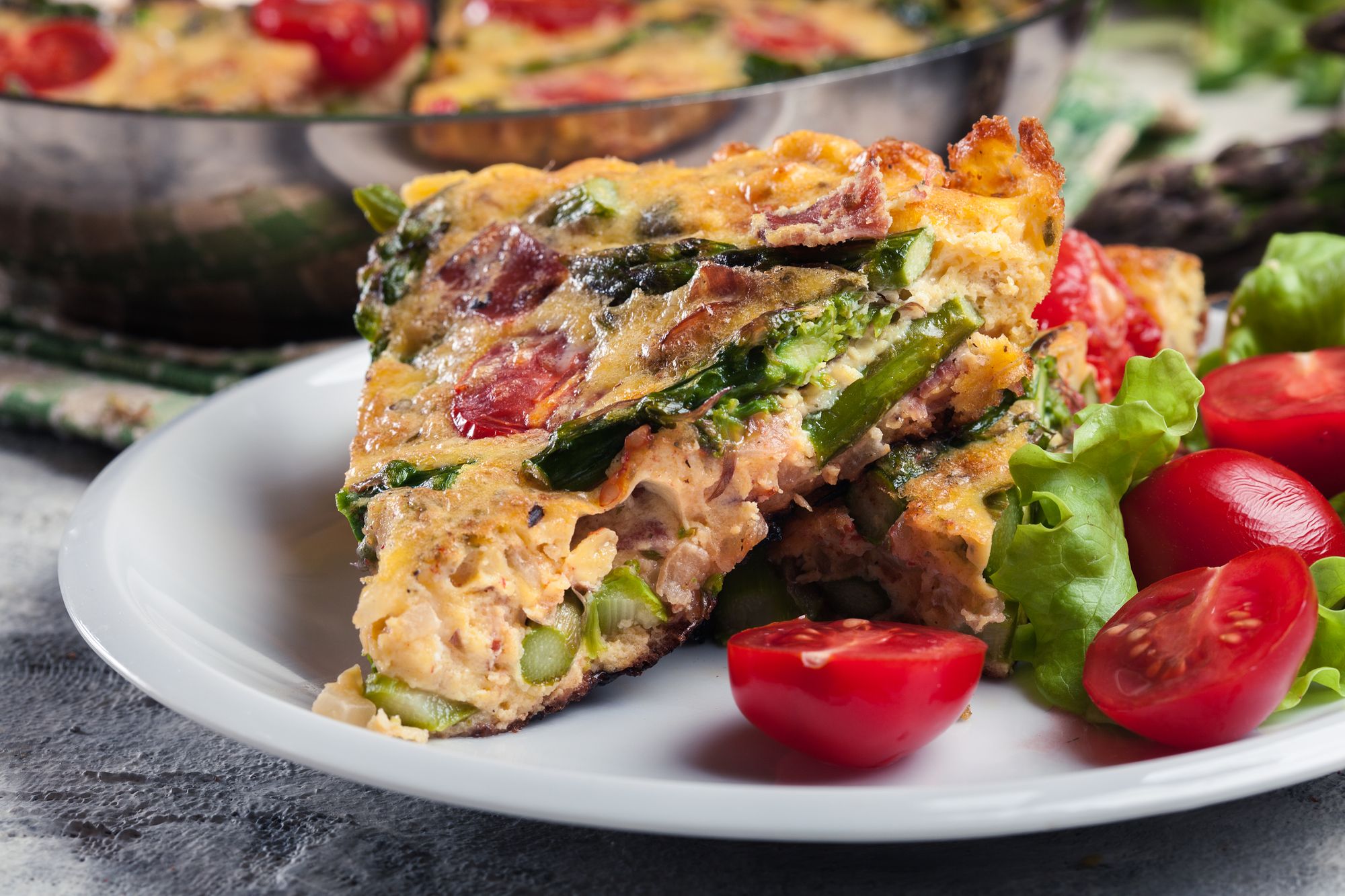 No-Pastry Quiche Lorraine