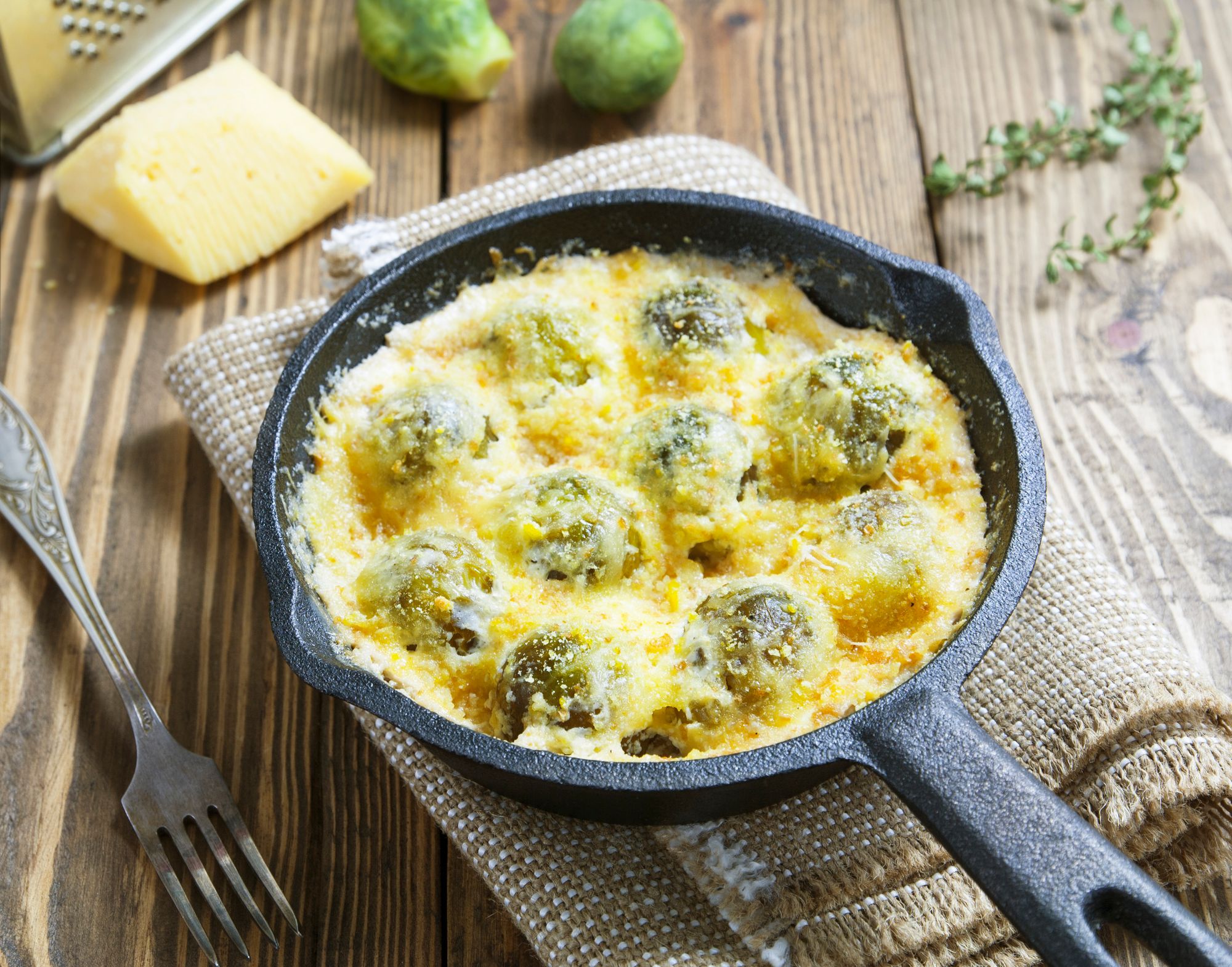 Gratin of Brussels Sprouts