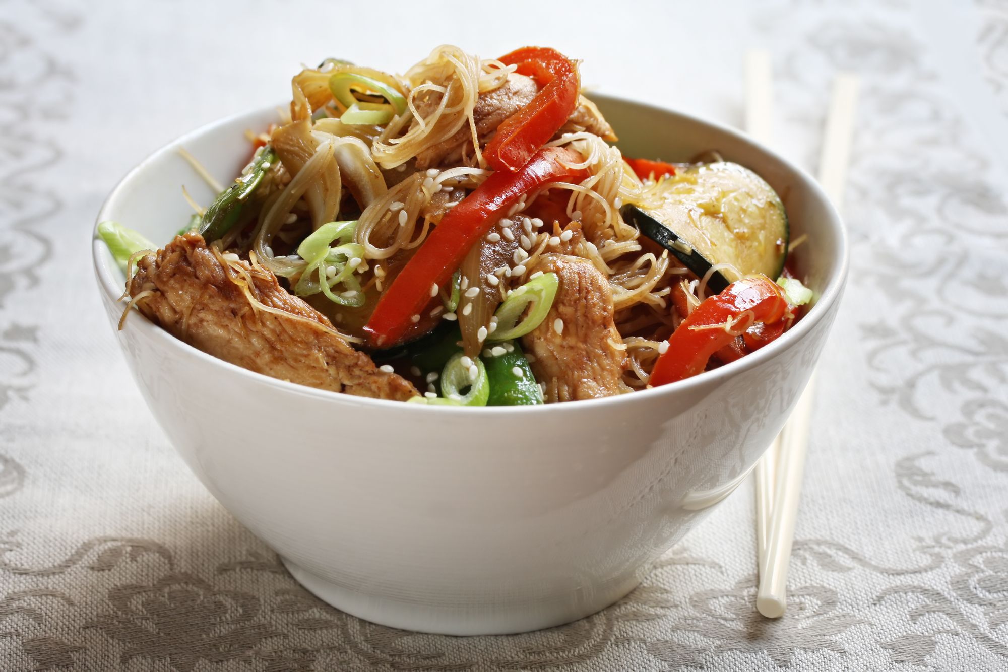 Sweet Chilli Pork Noodles
