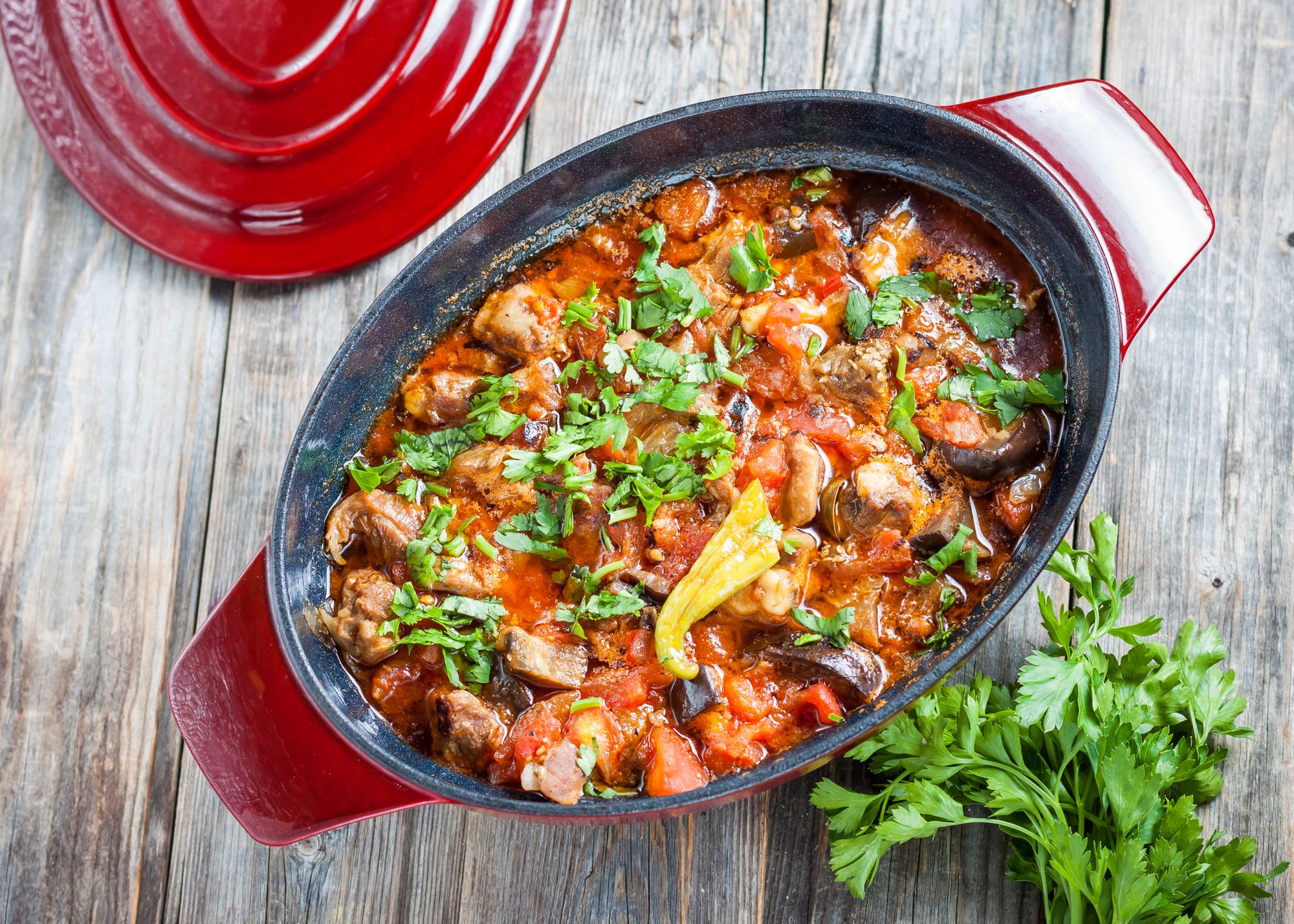 Lamb and Red Wine Casserole