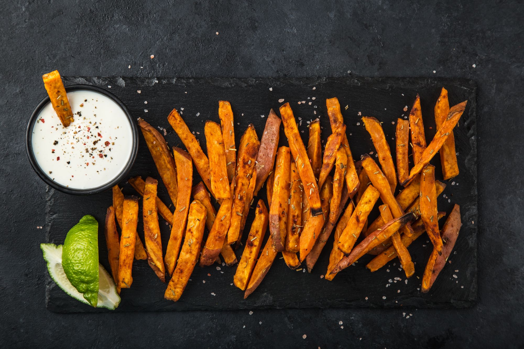 Super-Loaded Sweet Potato Fries