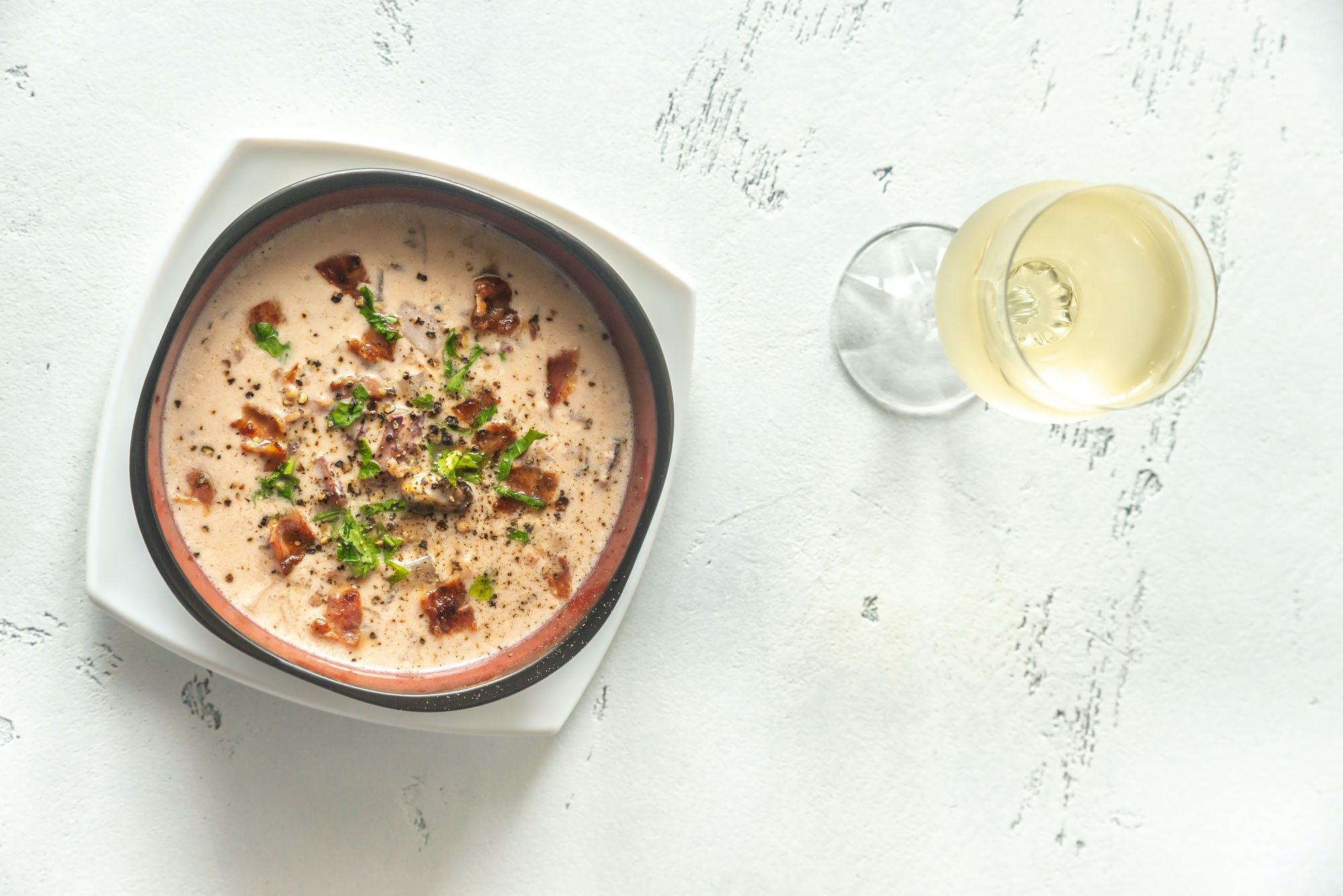 Light Shellfish Chowder