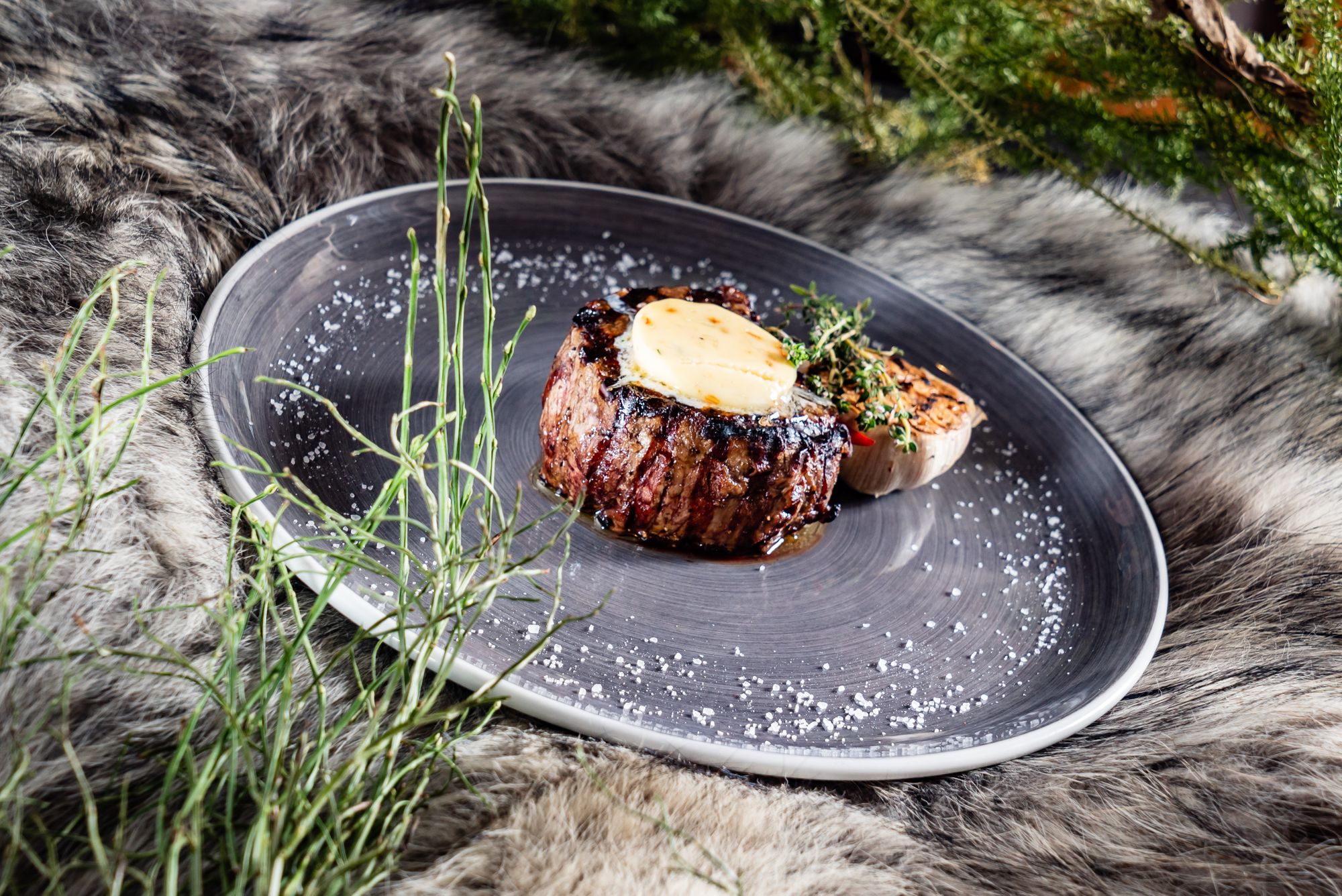 Chargrilled Steak with Smoky Chilli Butter