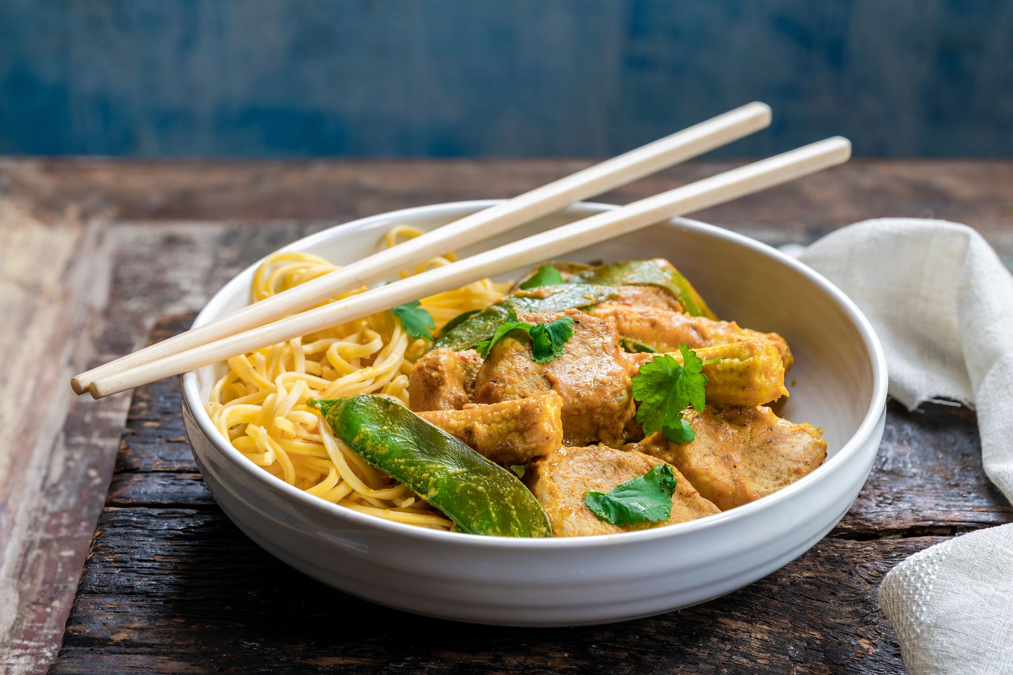 Turkey Satay Noodles