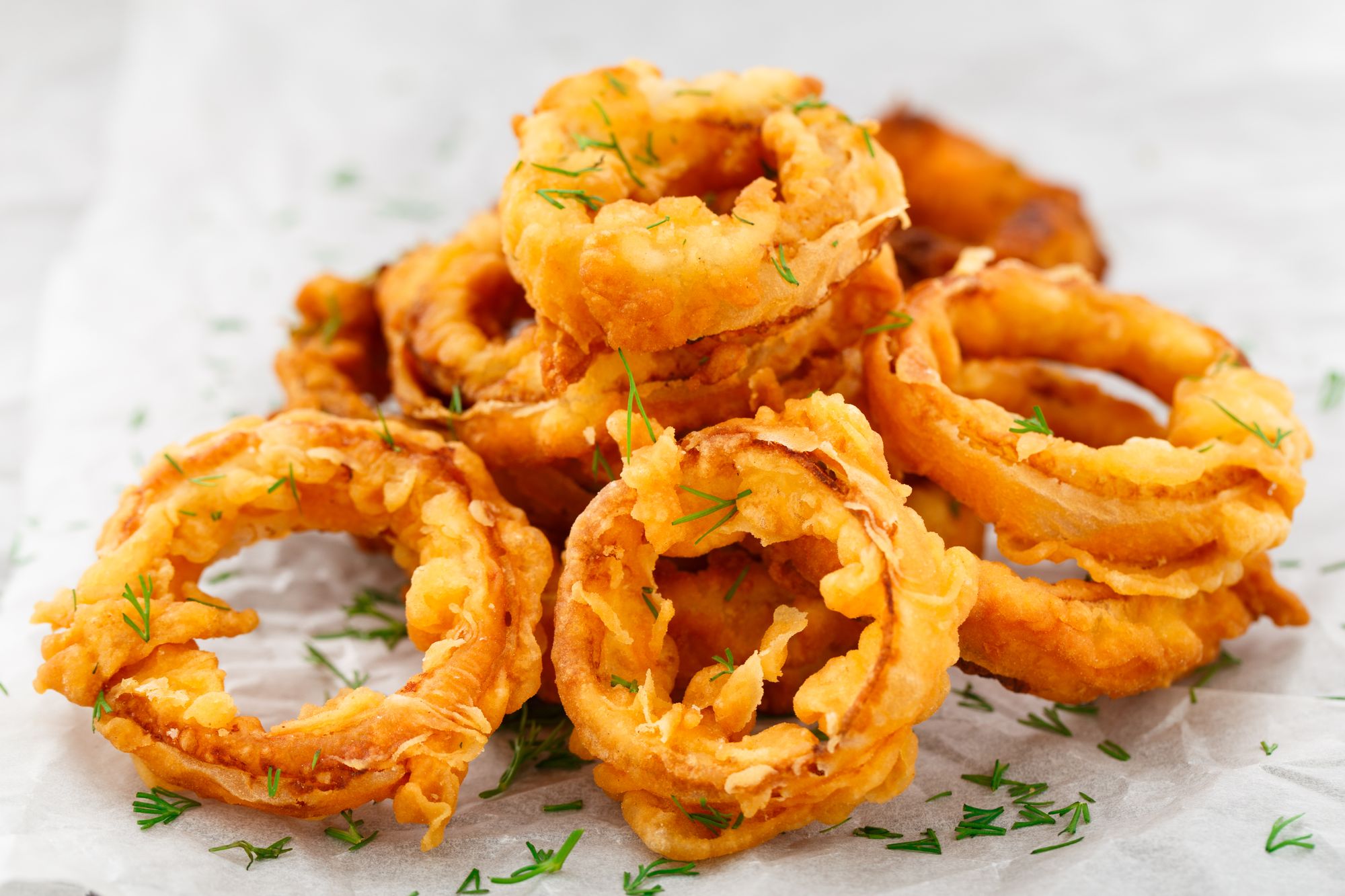 Perfect Beer-Battered Onion Rings