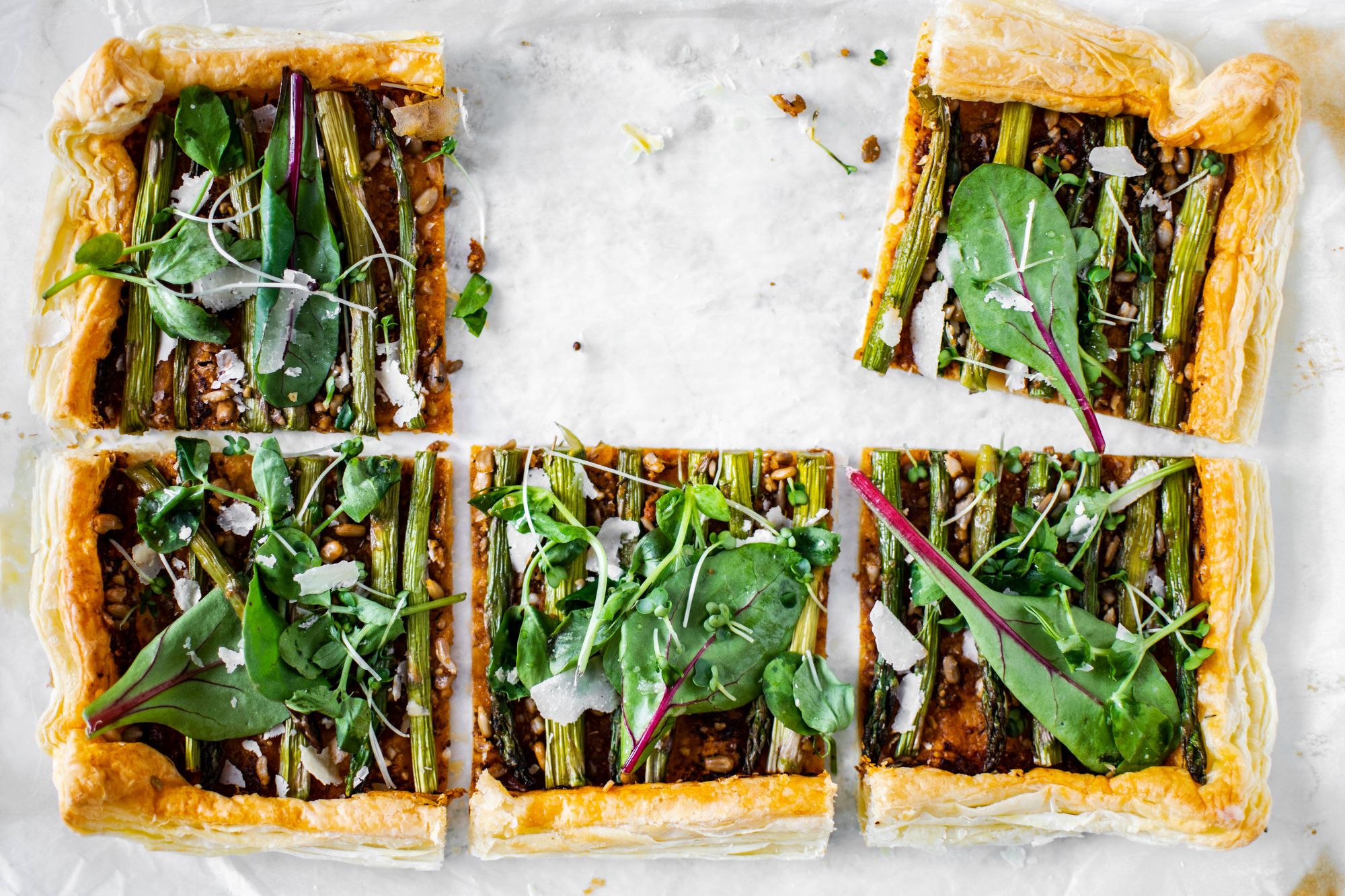 Veggie Pesto Tart
