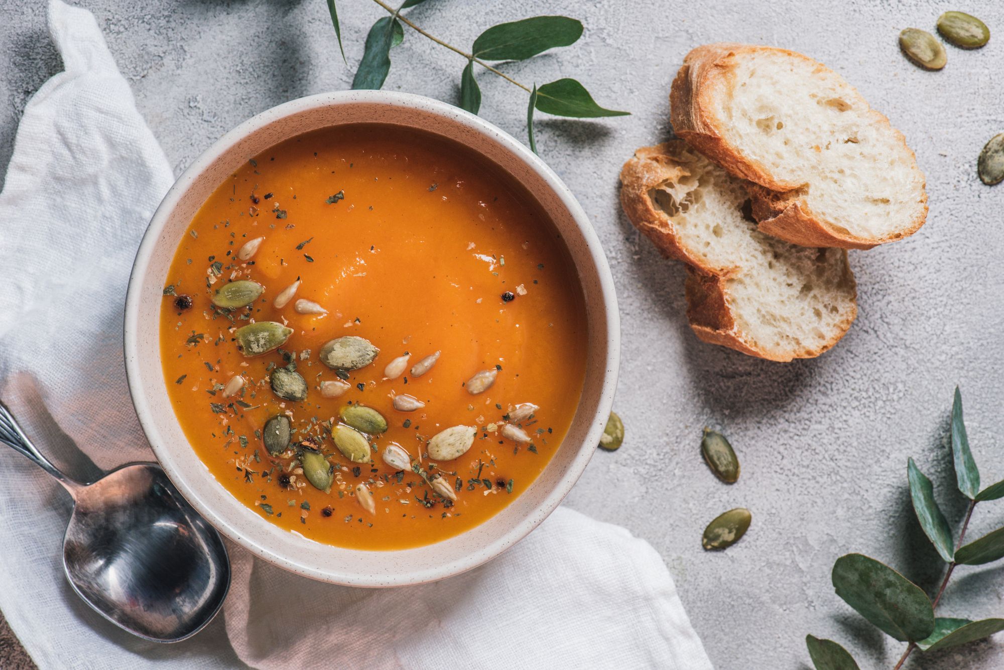 Pumpkin and Parmesan Soup