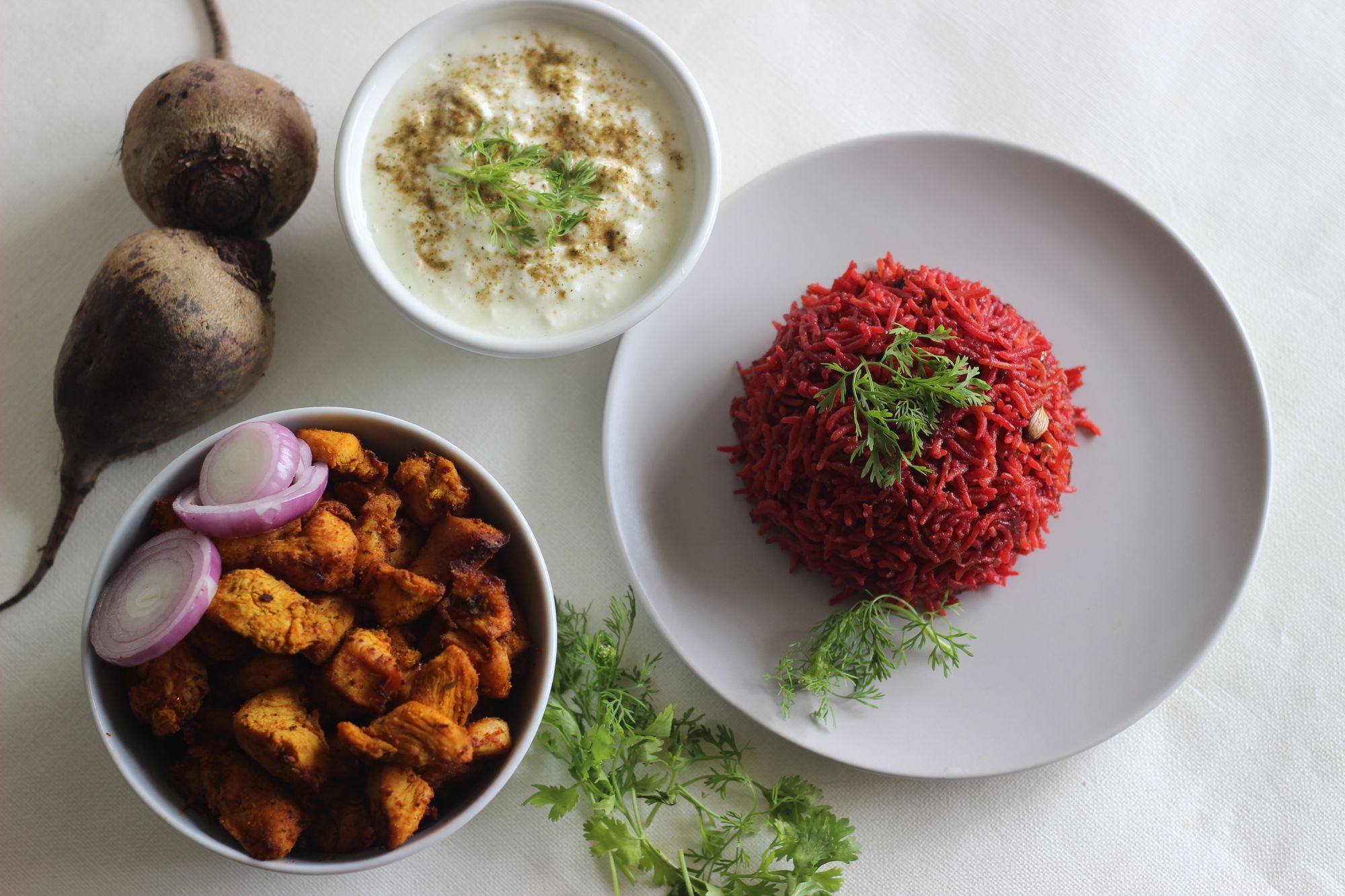 Beetroot Biryani
