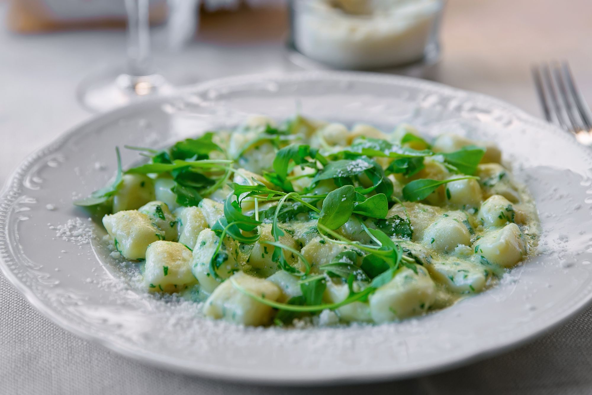 Blue Cheese and Mushroom Gnocchi