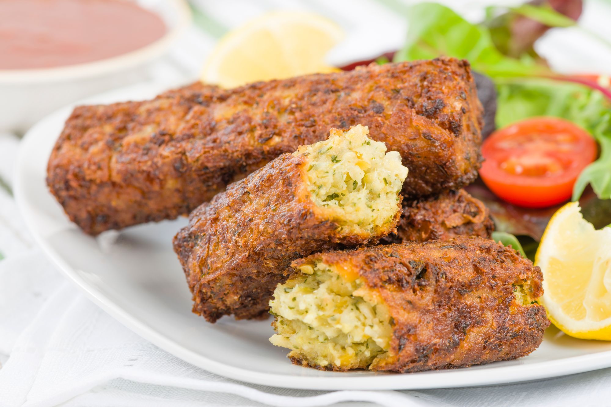 Vegetarian Glamorgan ‘Sausages’