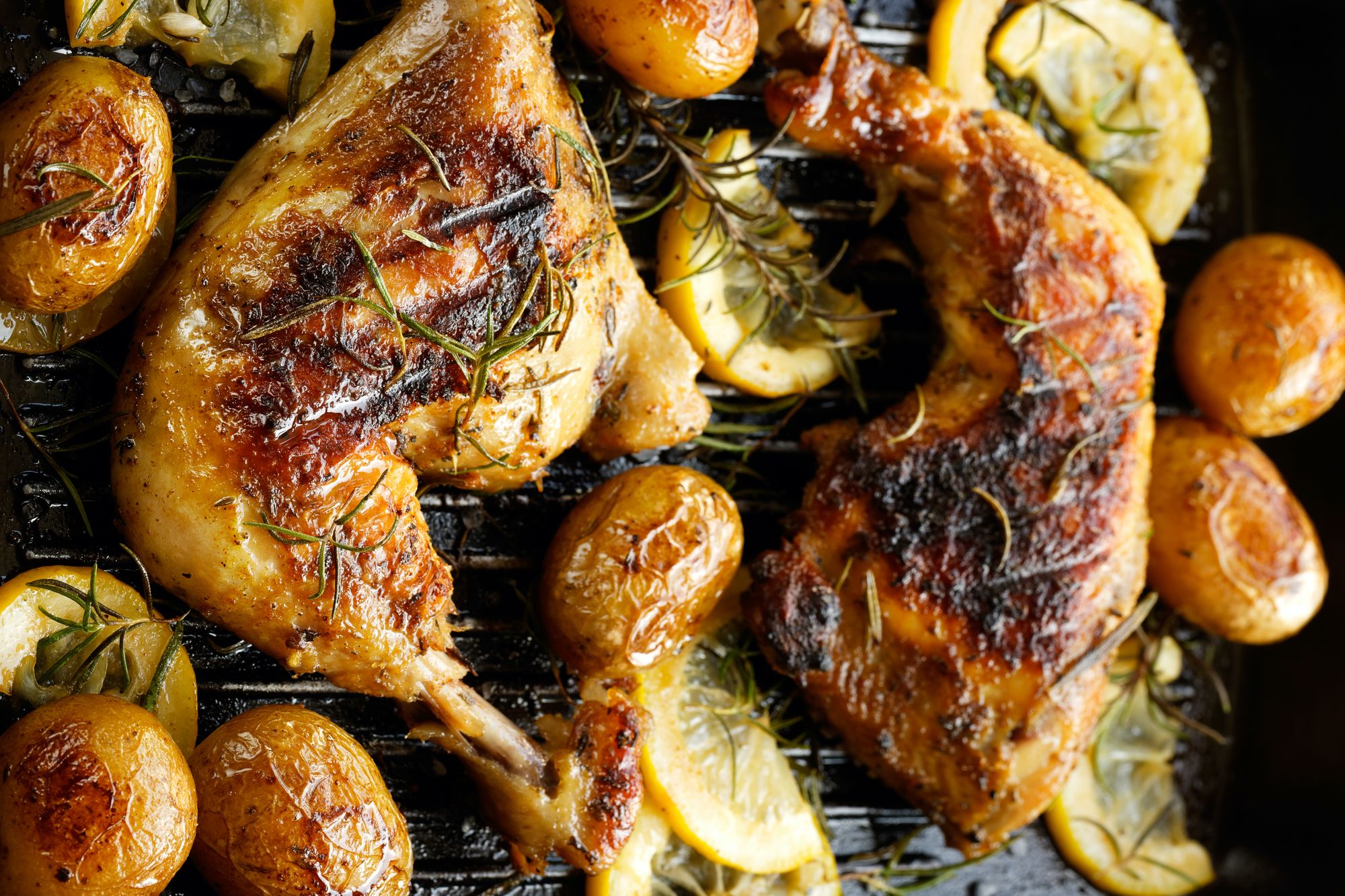 All-in-One Chicken Thigh Roast