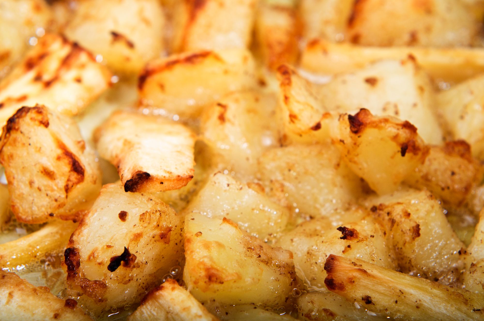 Perfect Goose Fat Roast Potatoes and Parsnips