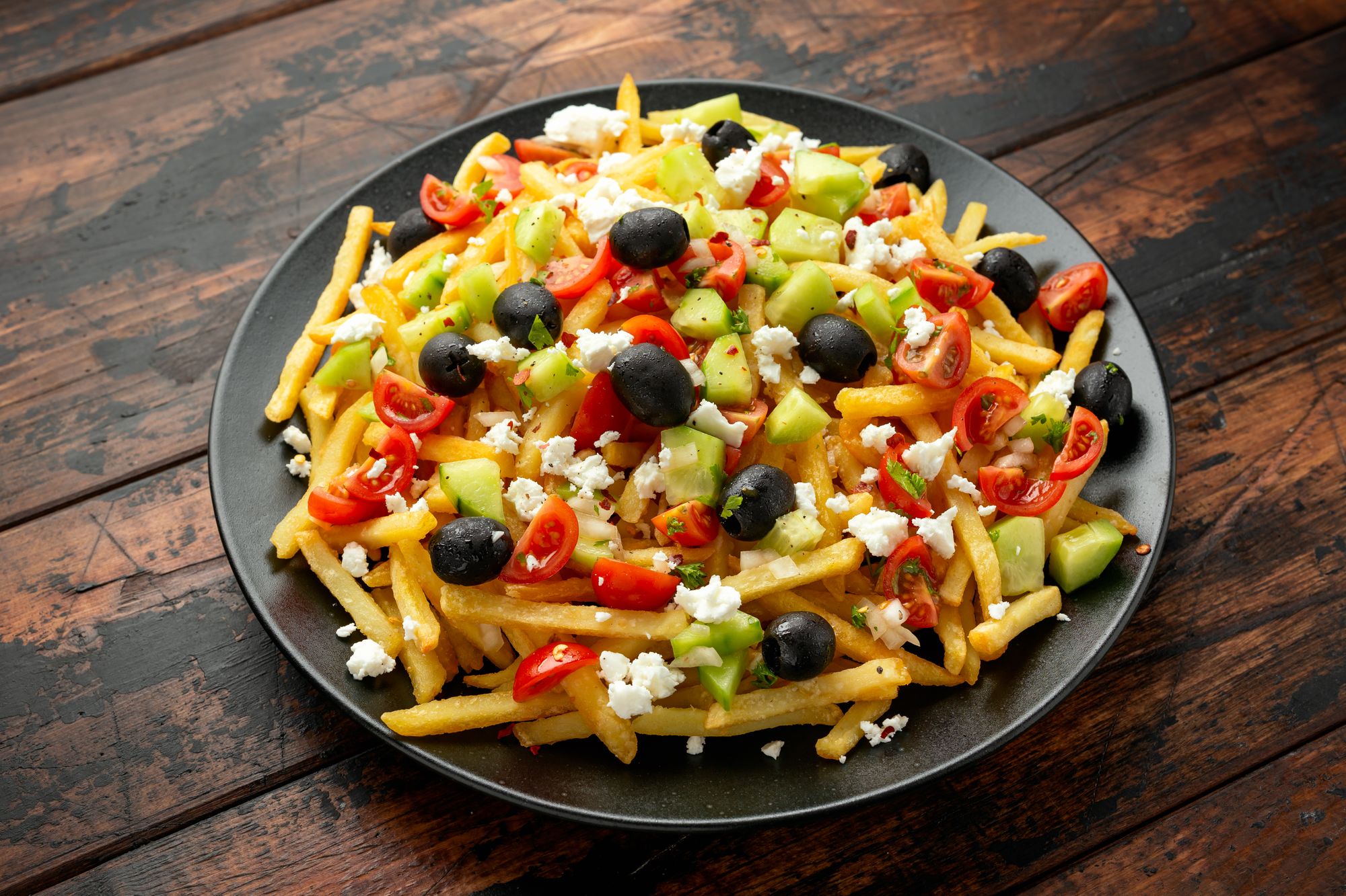 Greek Dirty Fries