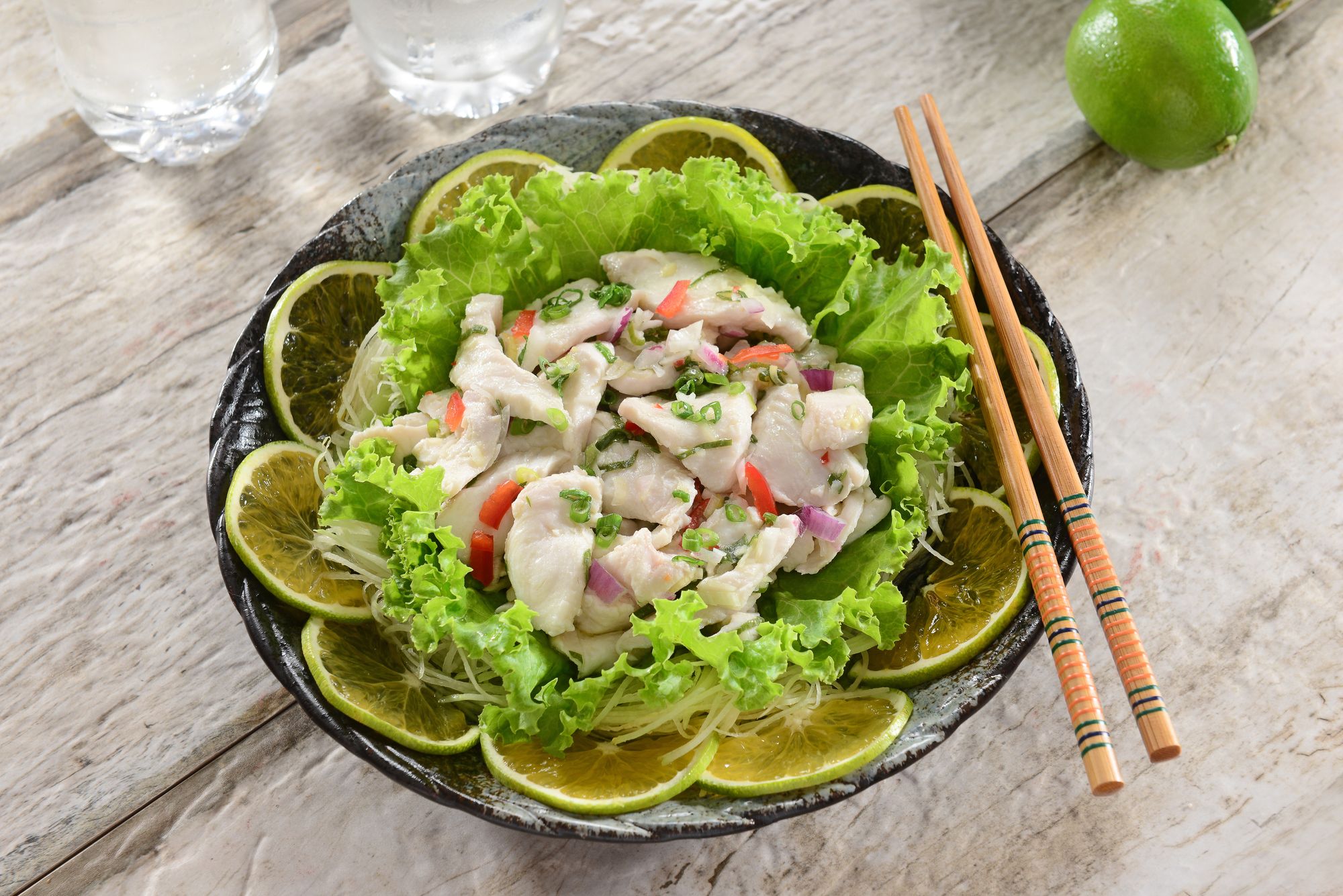White Fish and Olive Ceviche