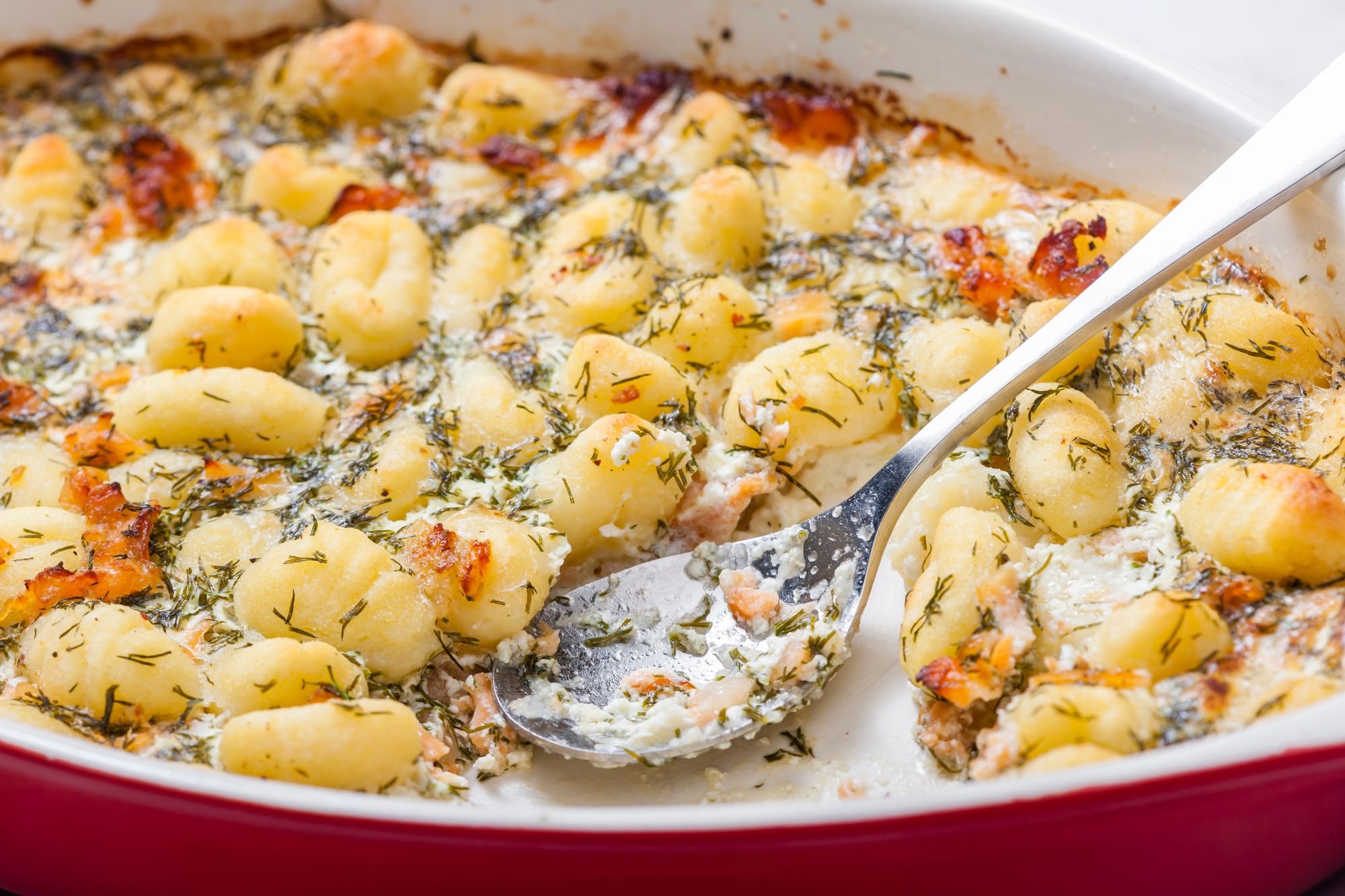 Gnocchi-topped Fish Pie