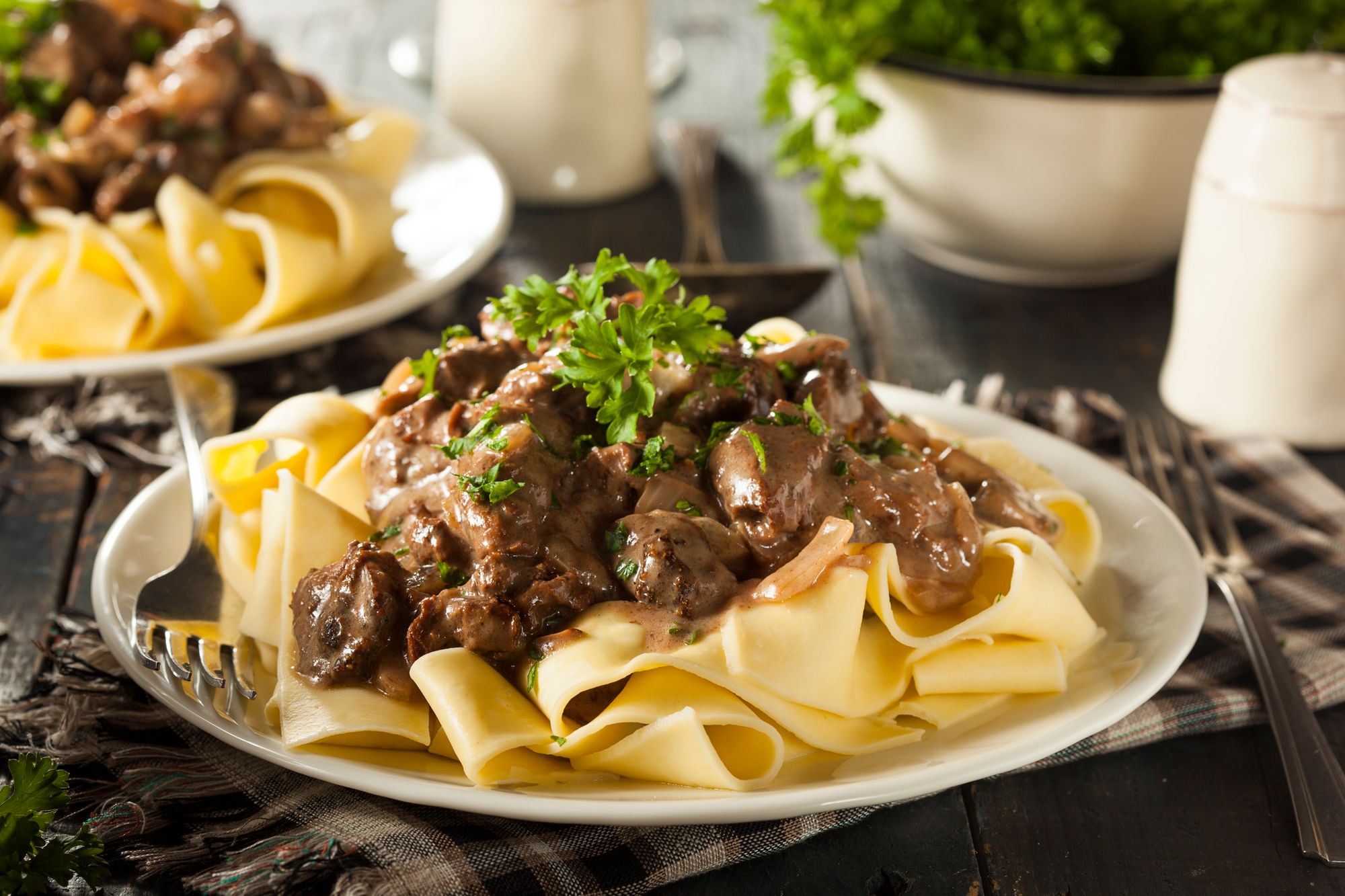 Easy Steak and Mushroom Stroganoff