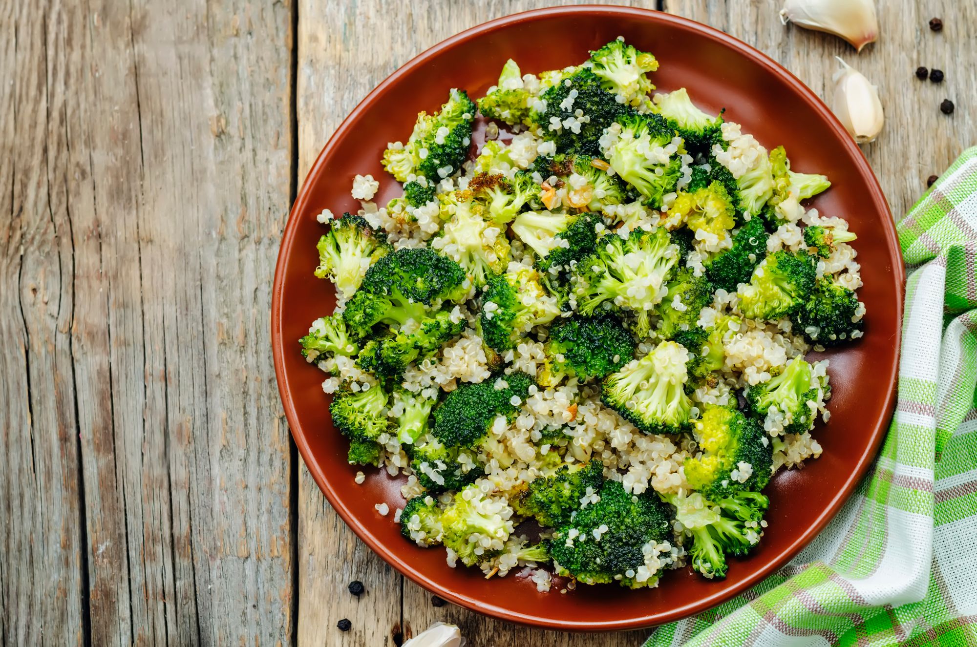 Quinoa Salad with Egg and Miso