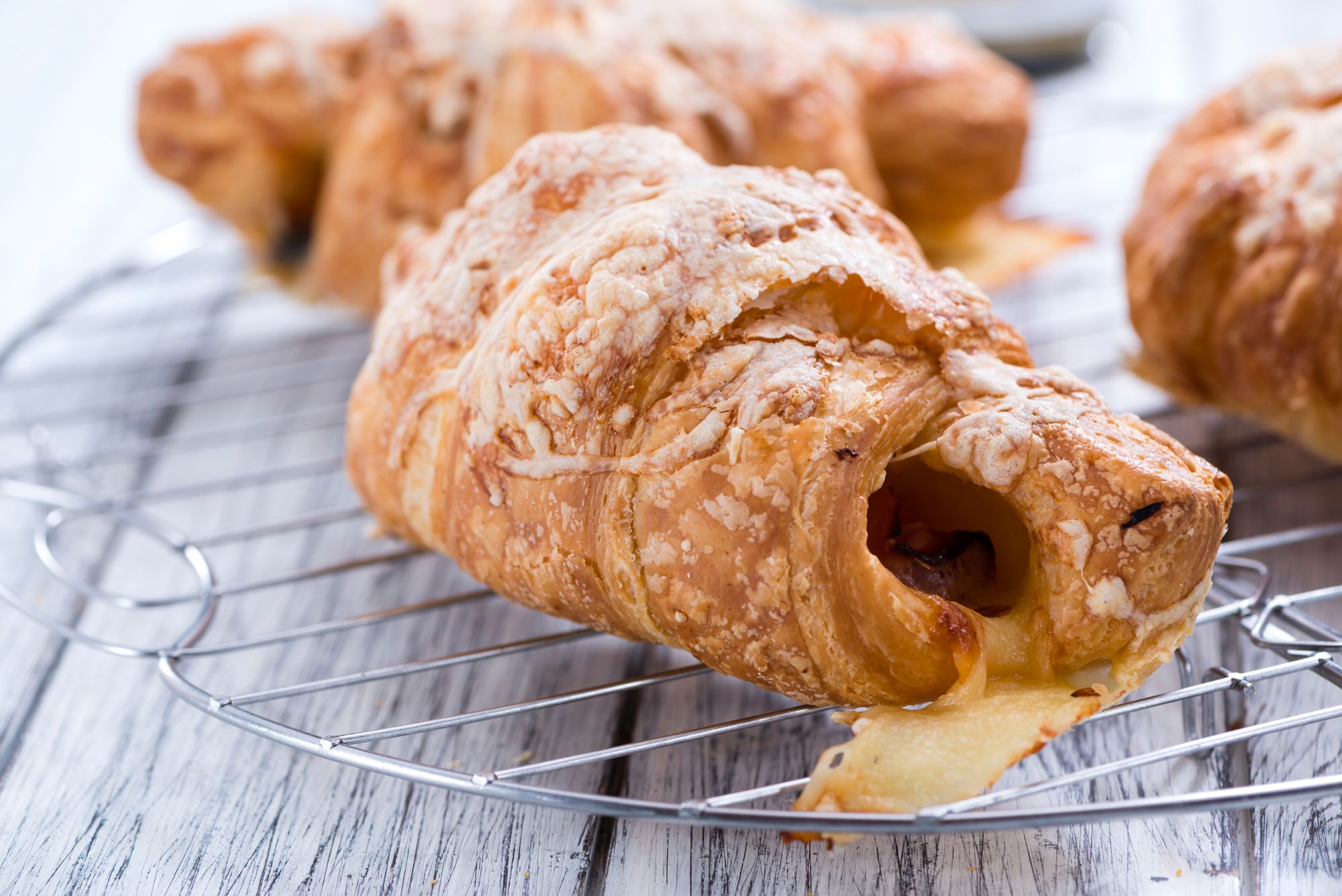 Easy Cheese and Bacon Pastry Turnovers