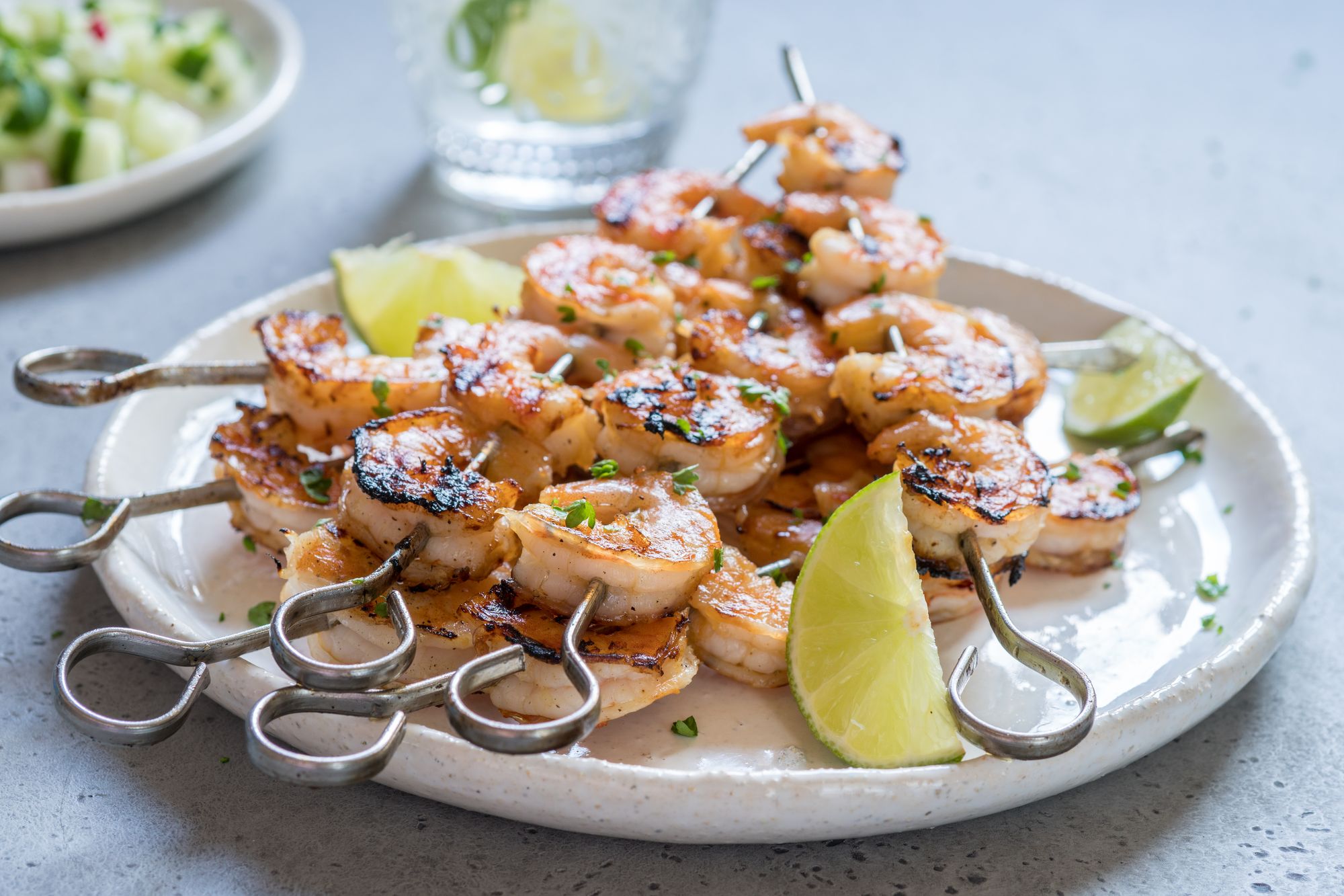 Easy-Peasy Seafood Skewers