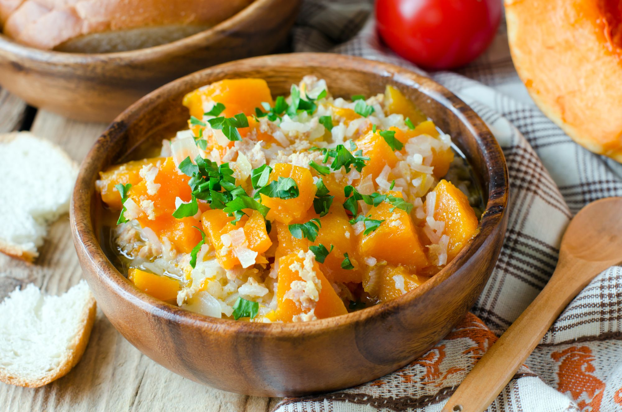 Coconut, Cashew, and Squash Curry