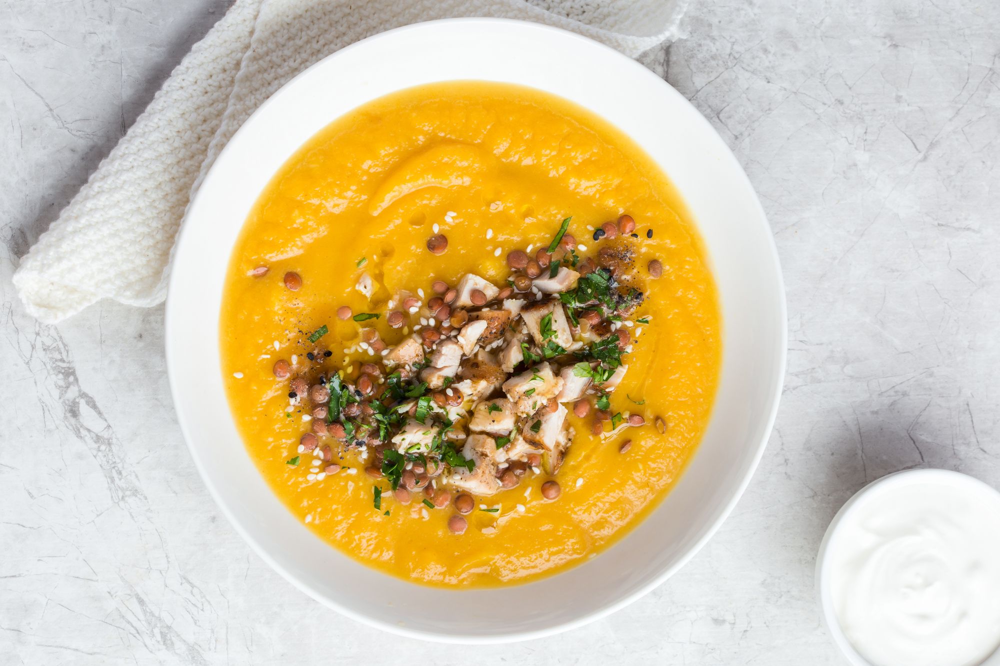 Lentil and Squash Soup