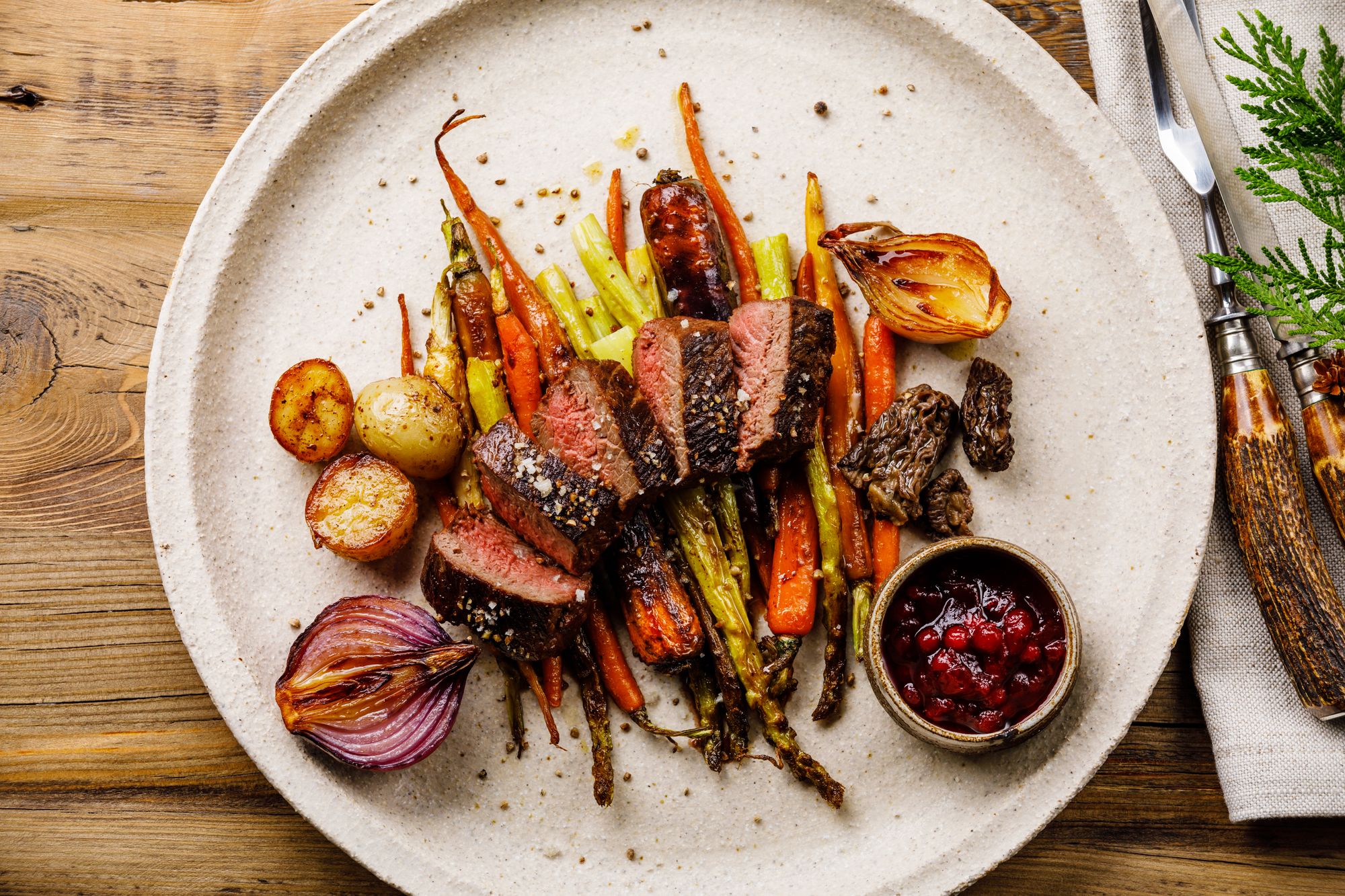 Winter Seared Venison