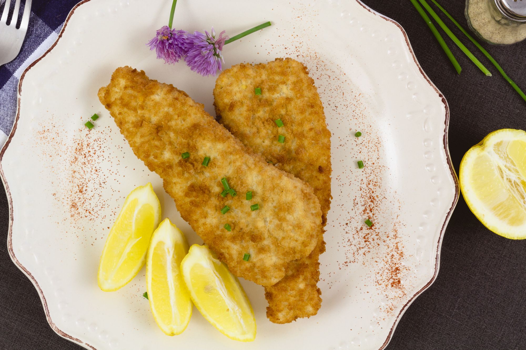 Pine Nut and Parmesan Pork Escalopes