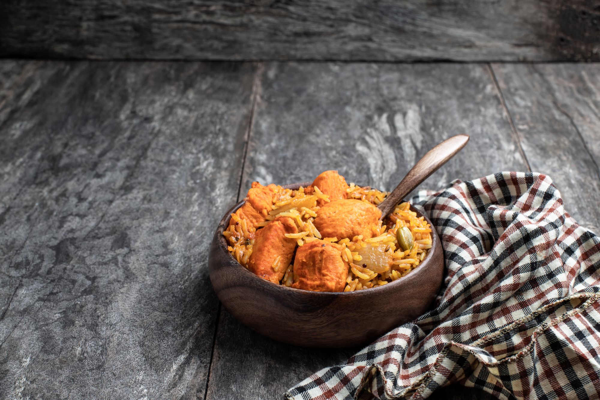 Crispy Chicken Pilaf