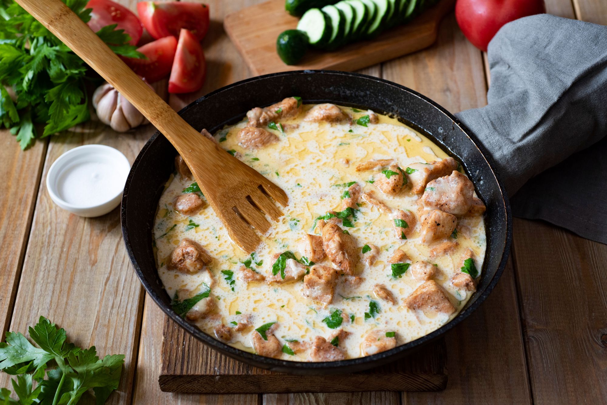 Pork Stroganoff