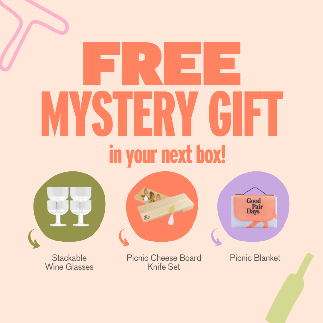FREE $50 mystery gift in this month's box! 🎁❓