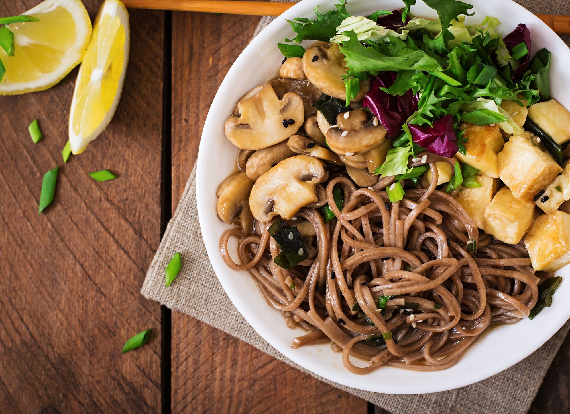 Easy Mushroom Miso Noodles