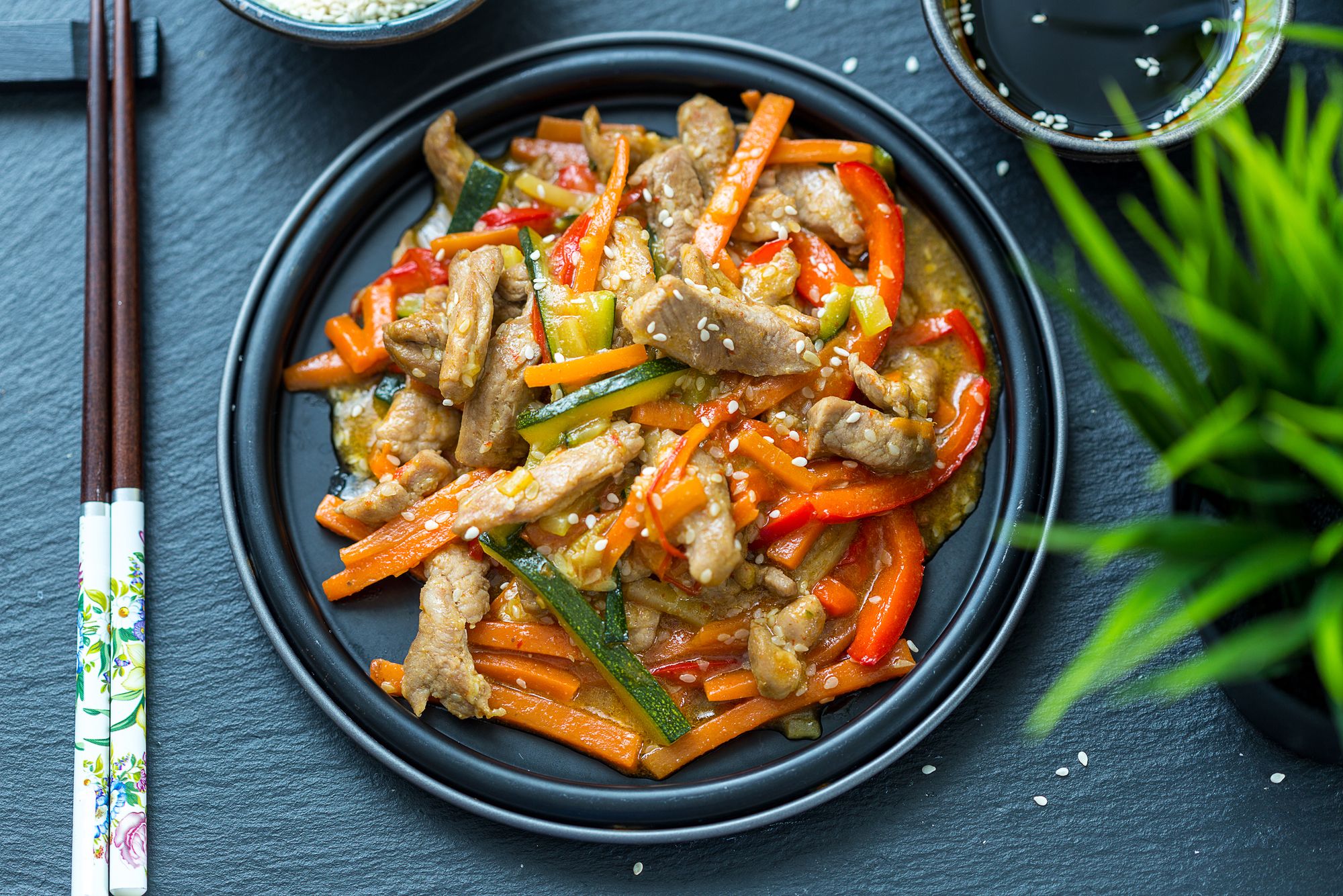 Sticky Duck Stir-Fry