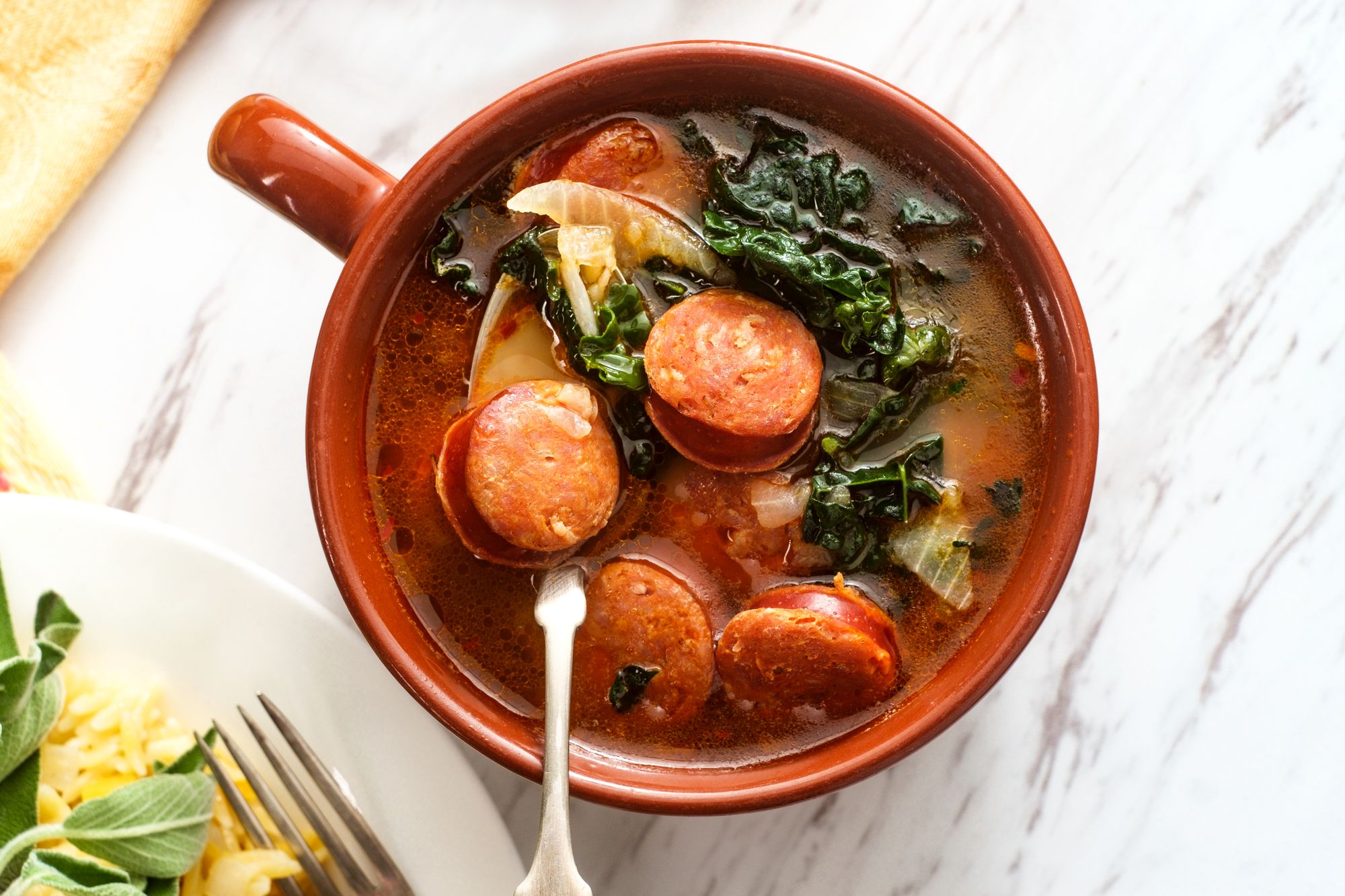 Chorizo and Kale Soup