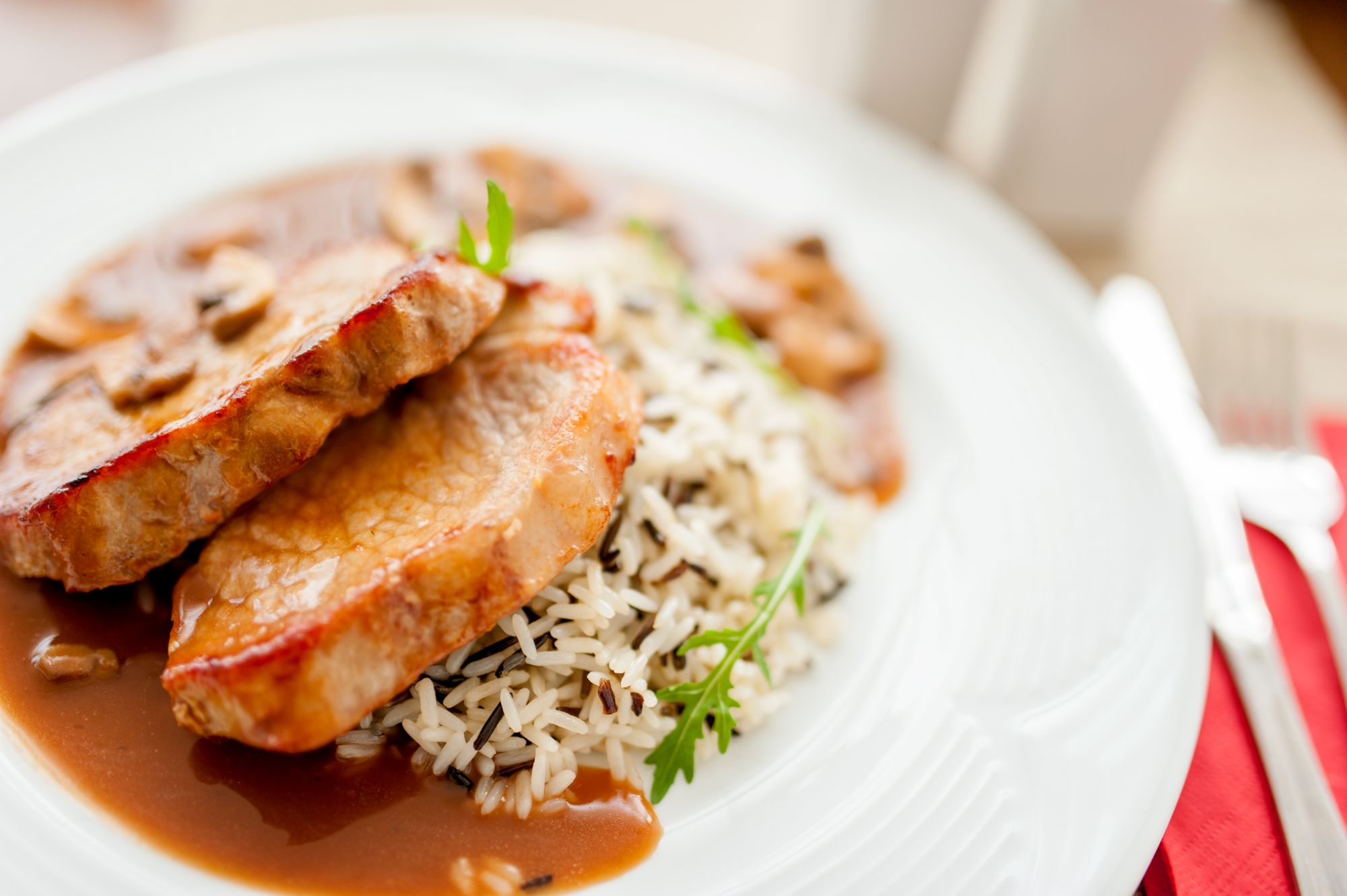 Pork with Sweet ‘n’ Sour Onions