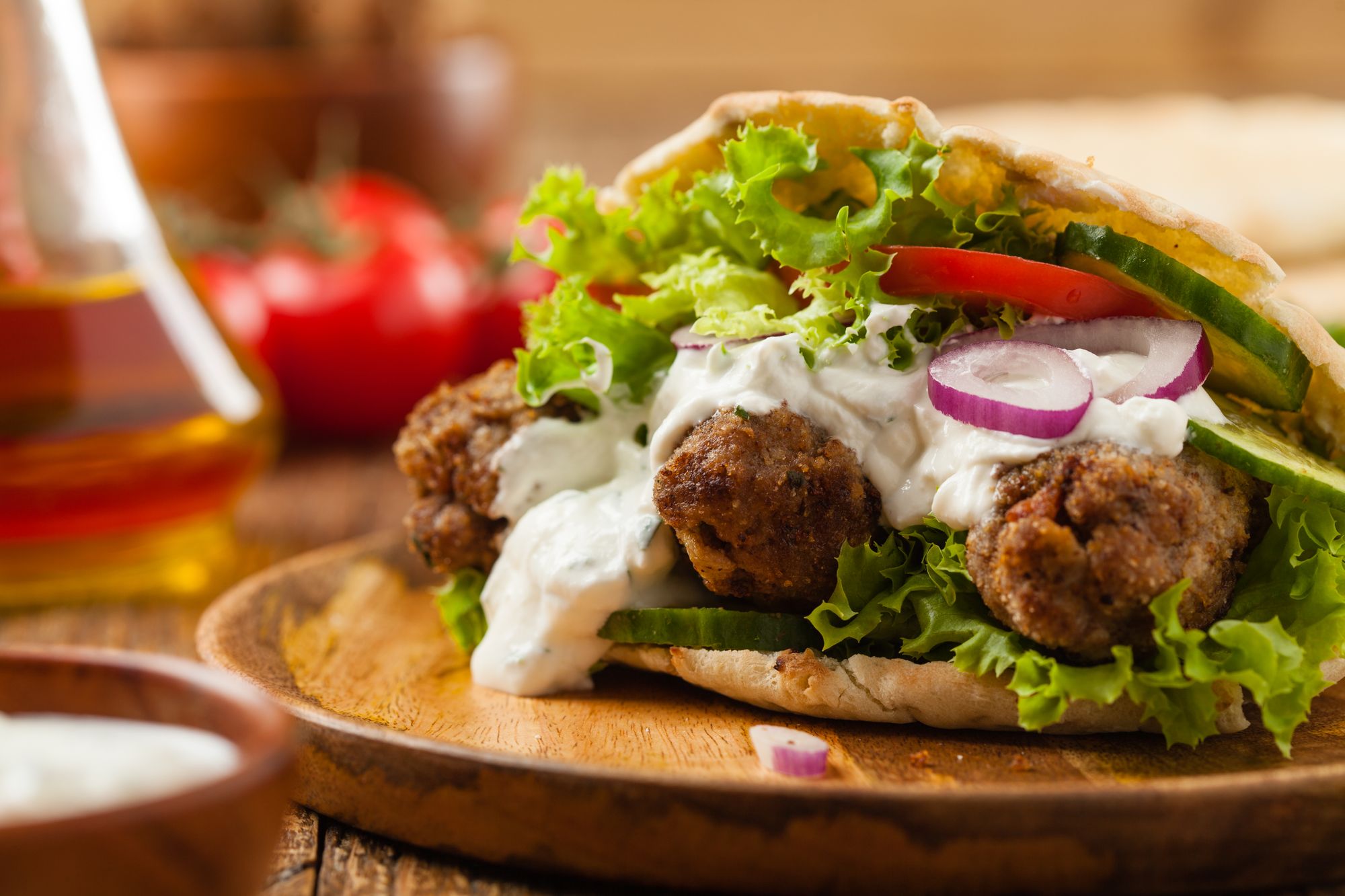 Homemade Doner Kebab