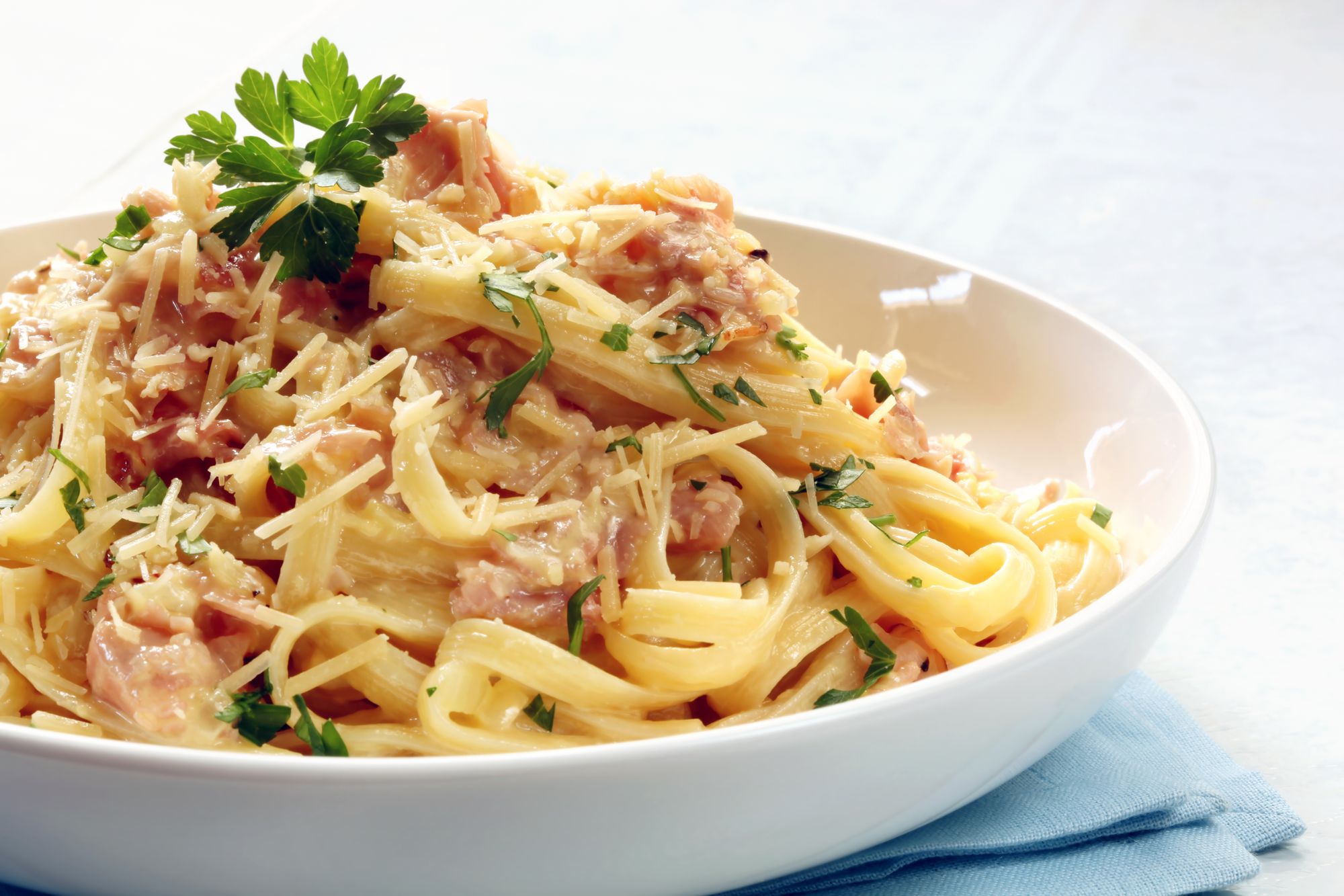 Creamy Smoked Salmon Spaghetti