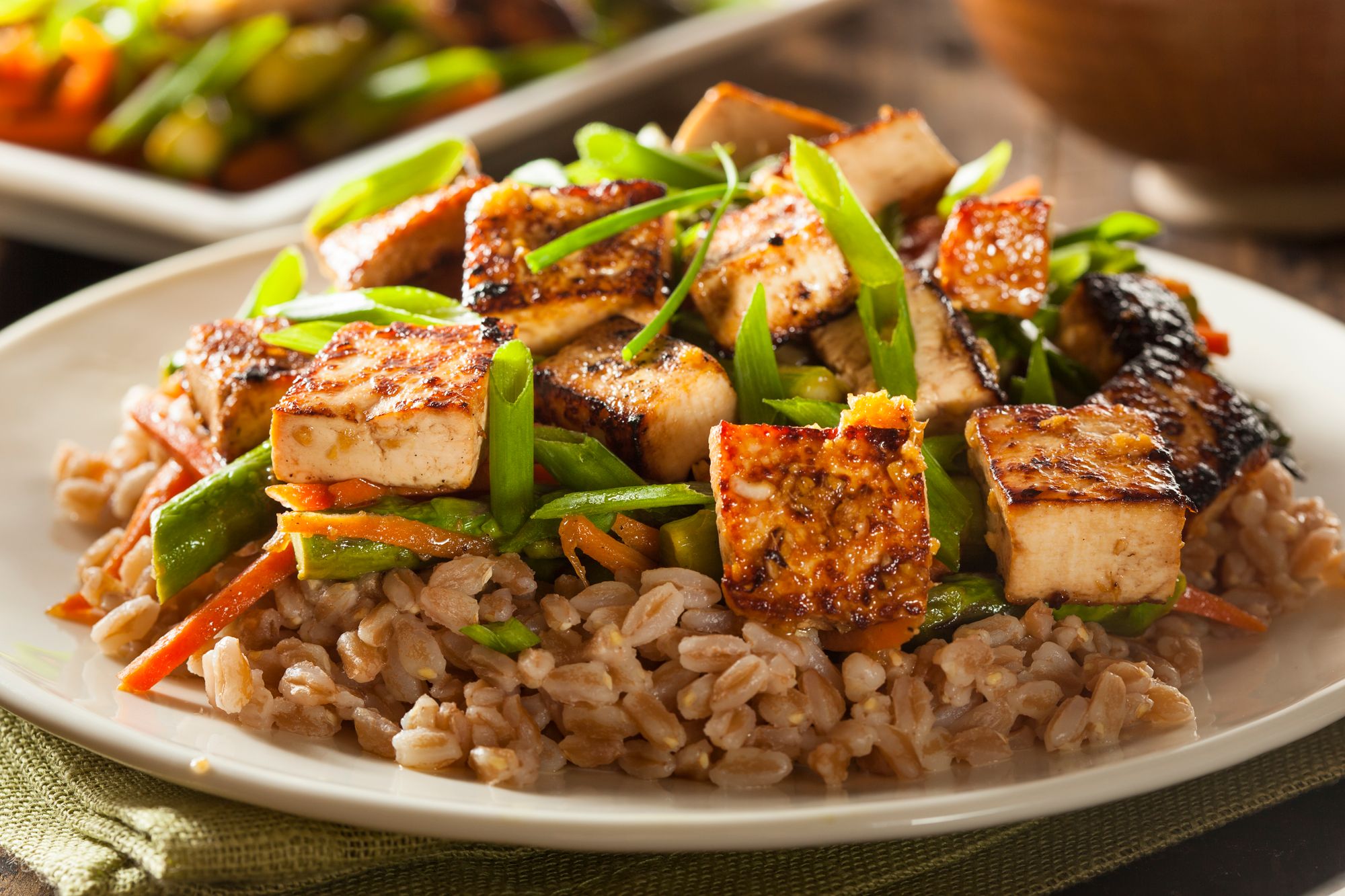 Spicy Stir-Fried Tempeh