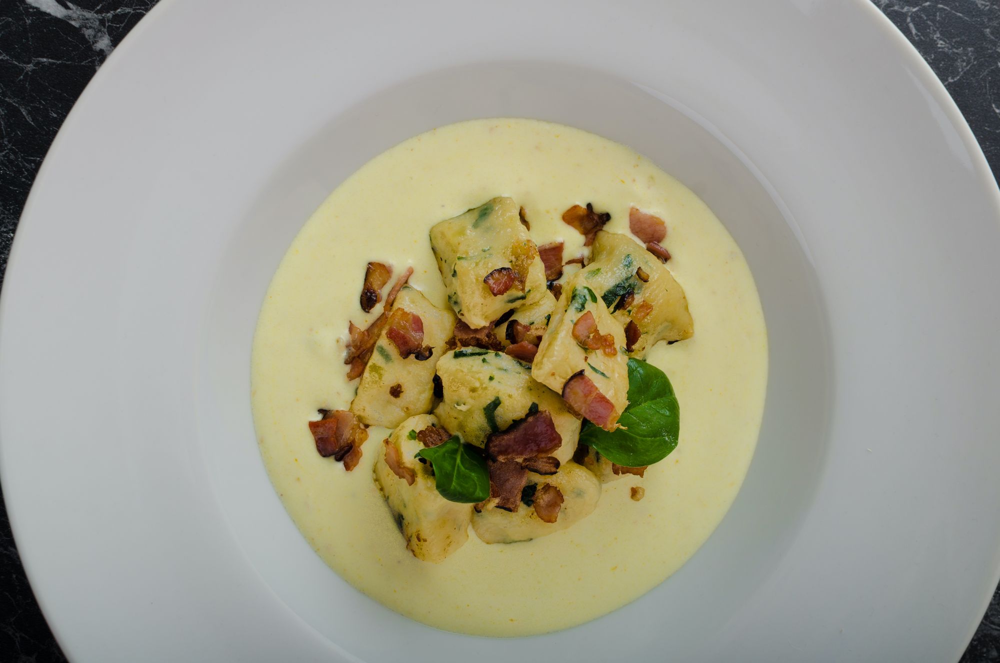 Two Cheese and Bacon Gnocchi