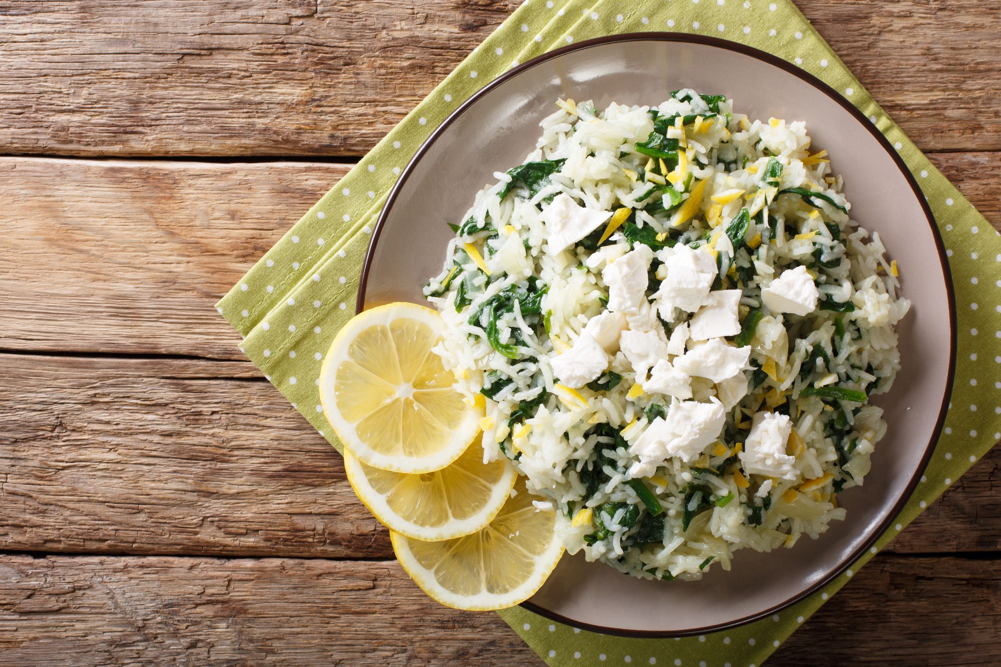 Watercress and Goat’s Cheese Risotto
