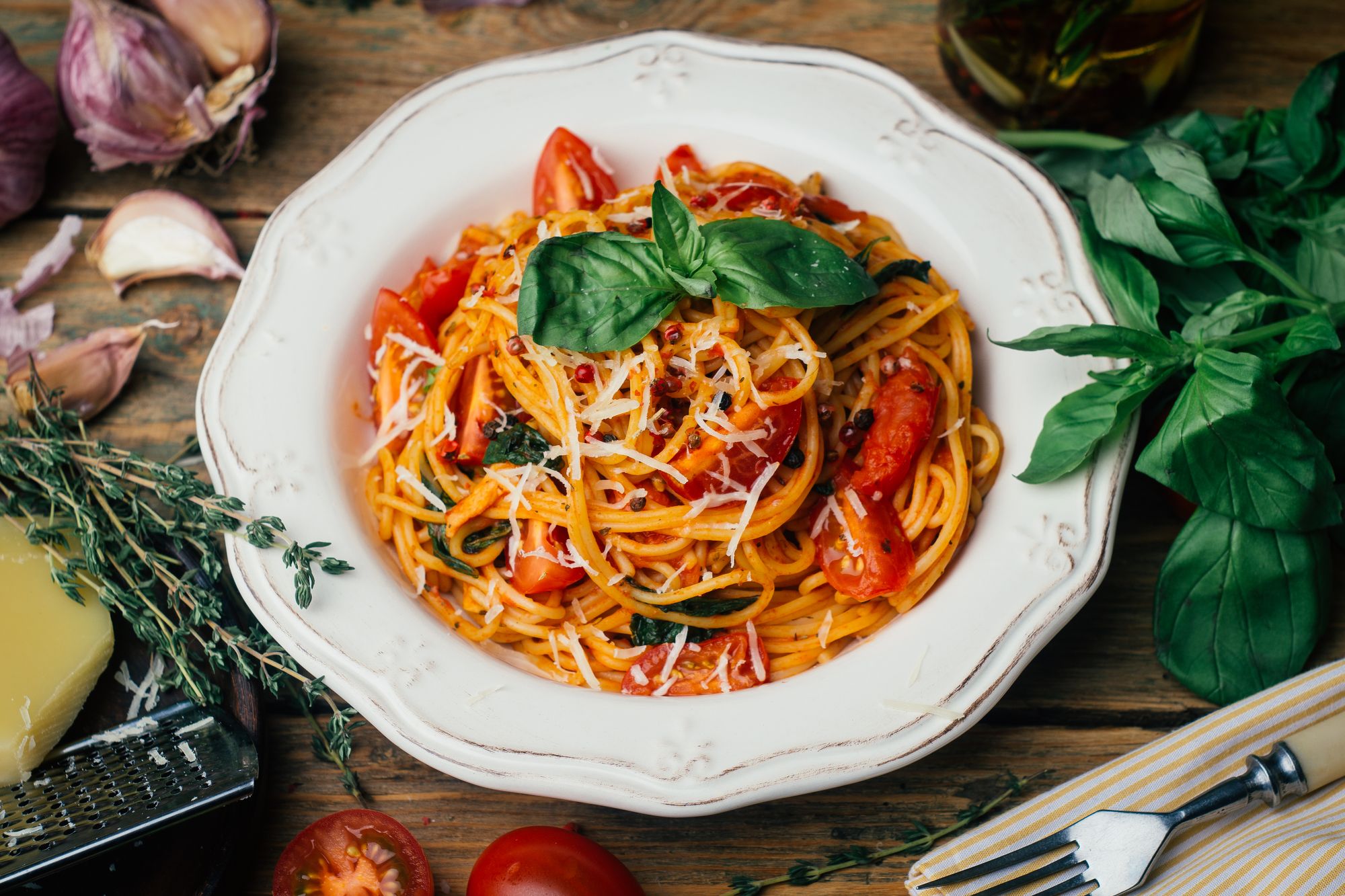Easy Roast Tomato Pasta