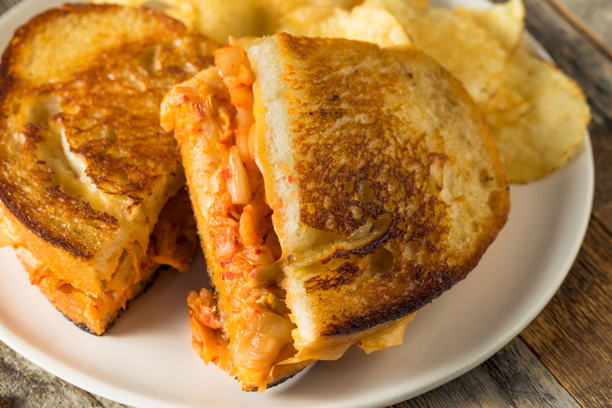 Ultimate Kimchi Toastie