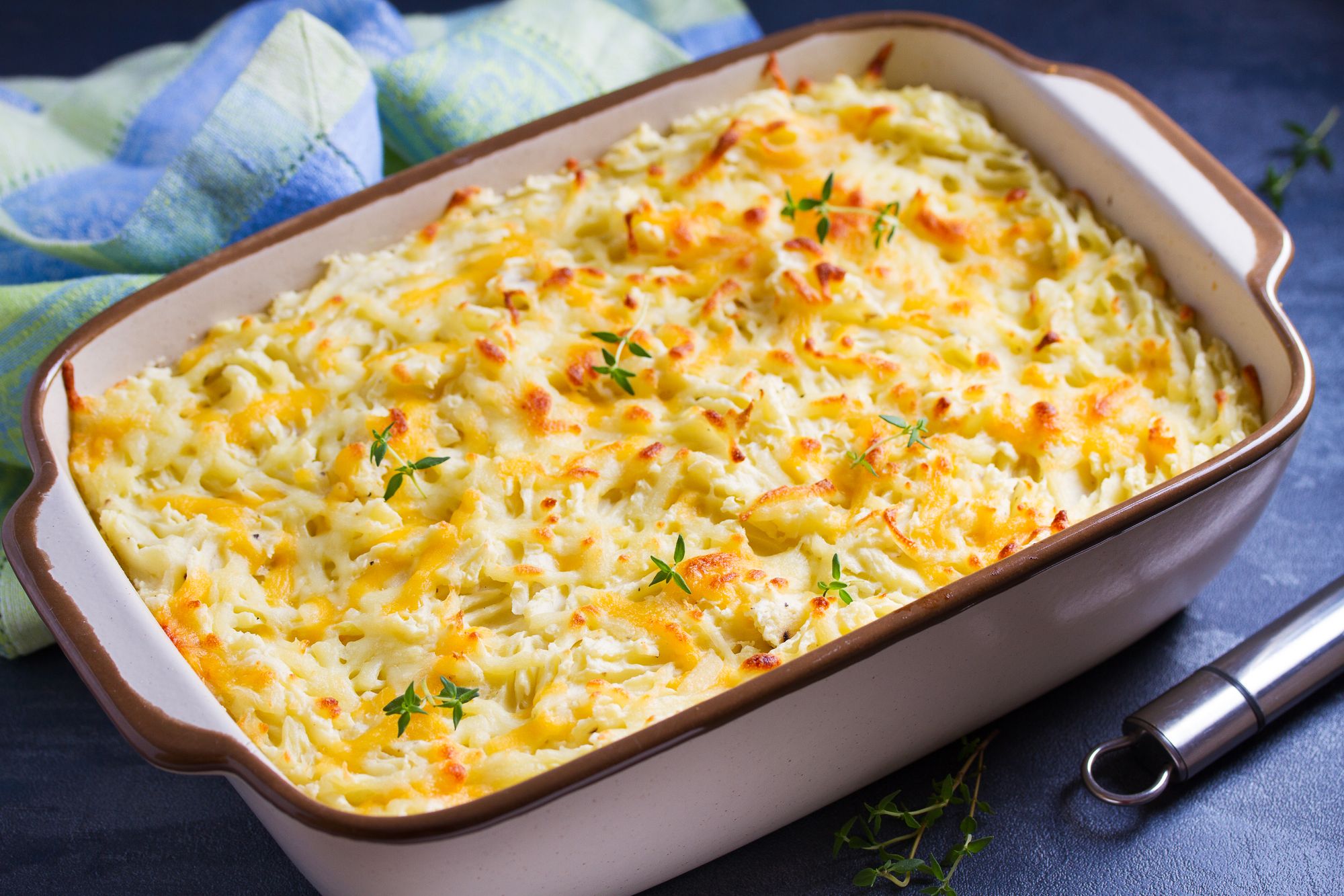 Sausage and Leek Mash-Topped Pie