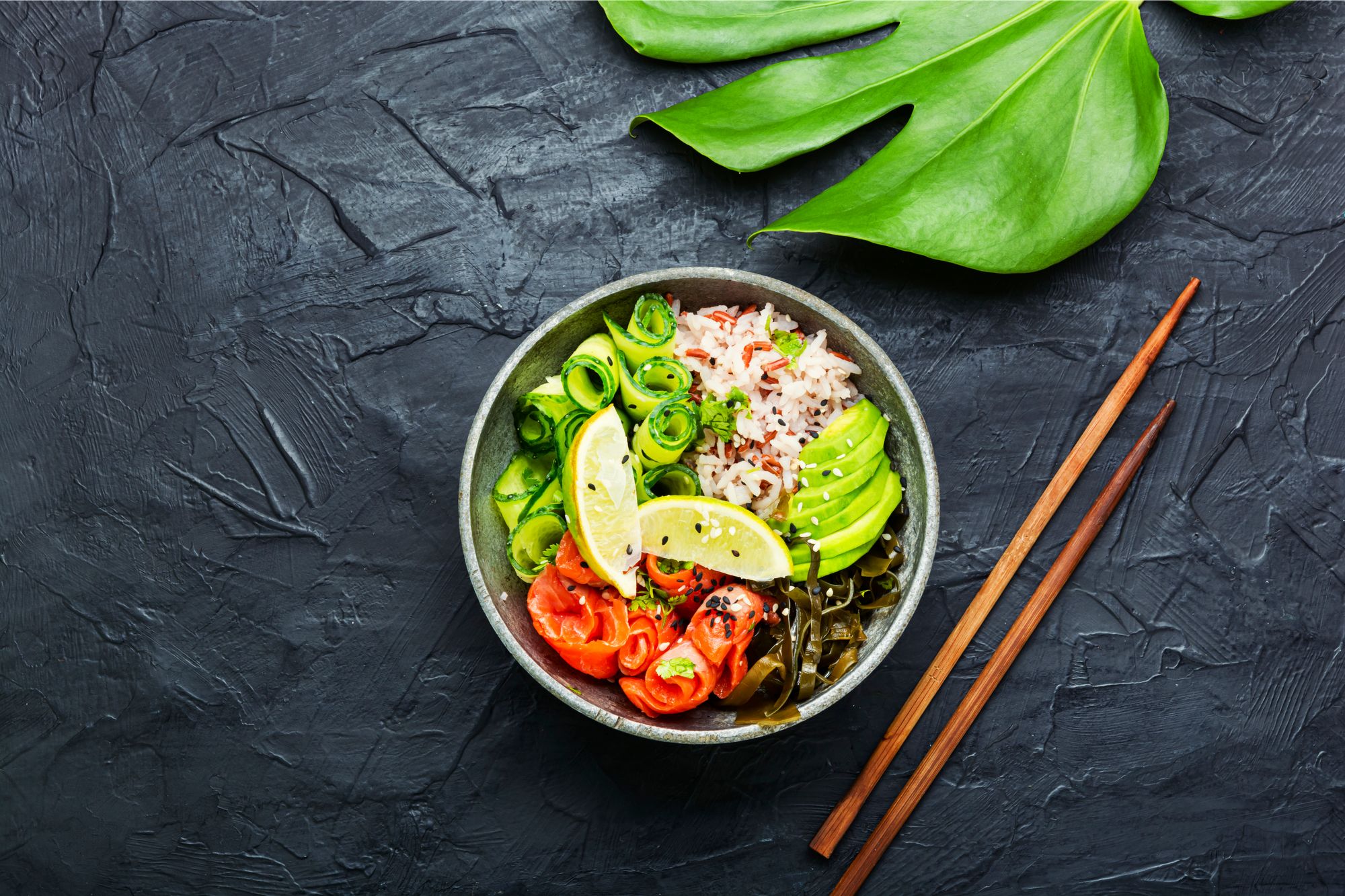 Vegan Sushi Salad Bowl