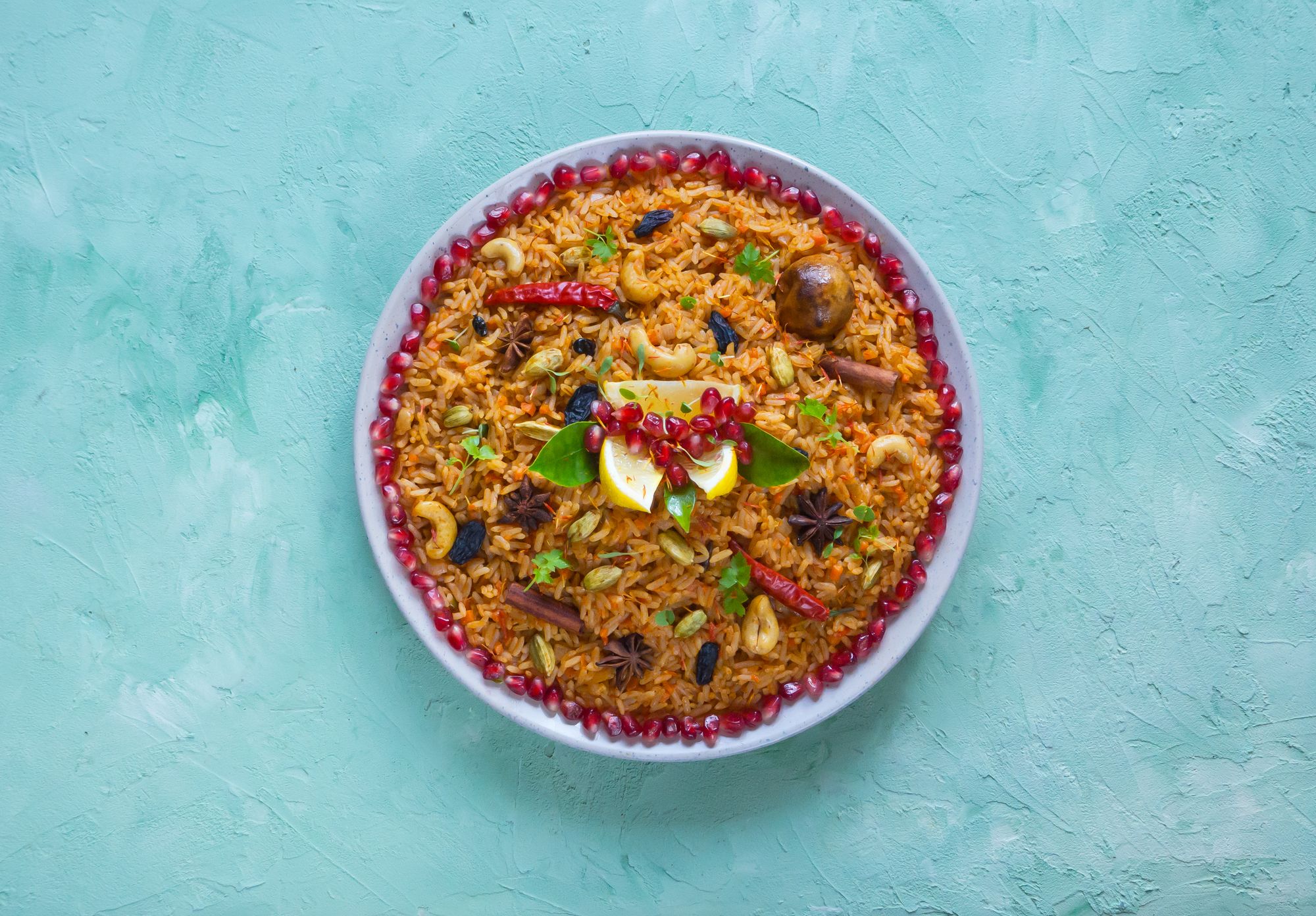 Easy Harissa Salmon Pilaf